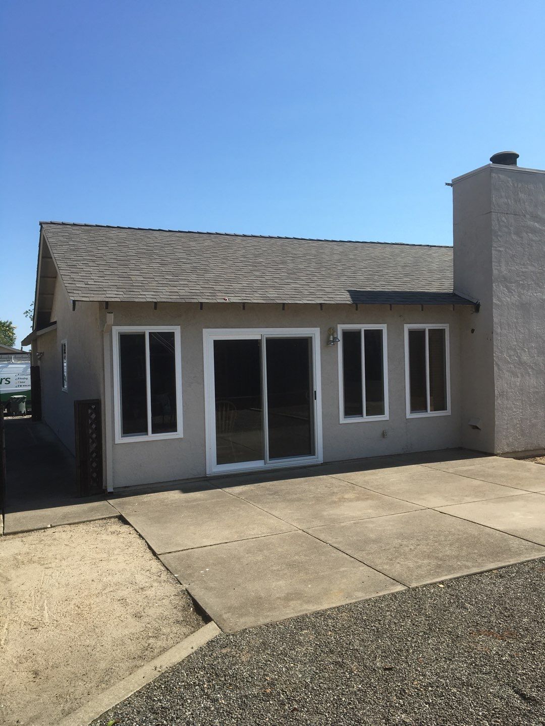 New Roof and Gutters adds value to this home by Byers Enterprises 