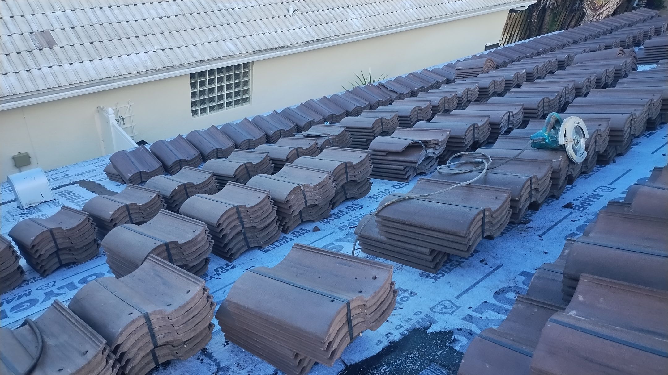 Residential Roofing Installation using WestLake Roofing Tile by BLUES BROTHERS ROOFING