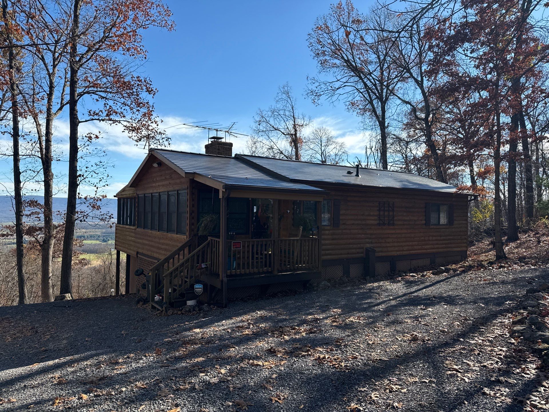 Roof replacement using GAF TimberSteel by American Home Contractors