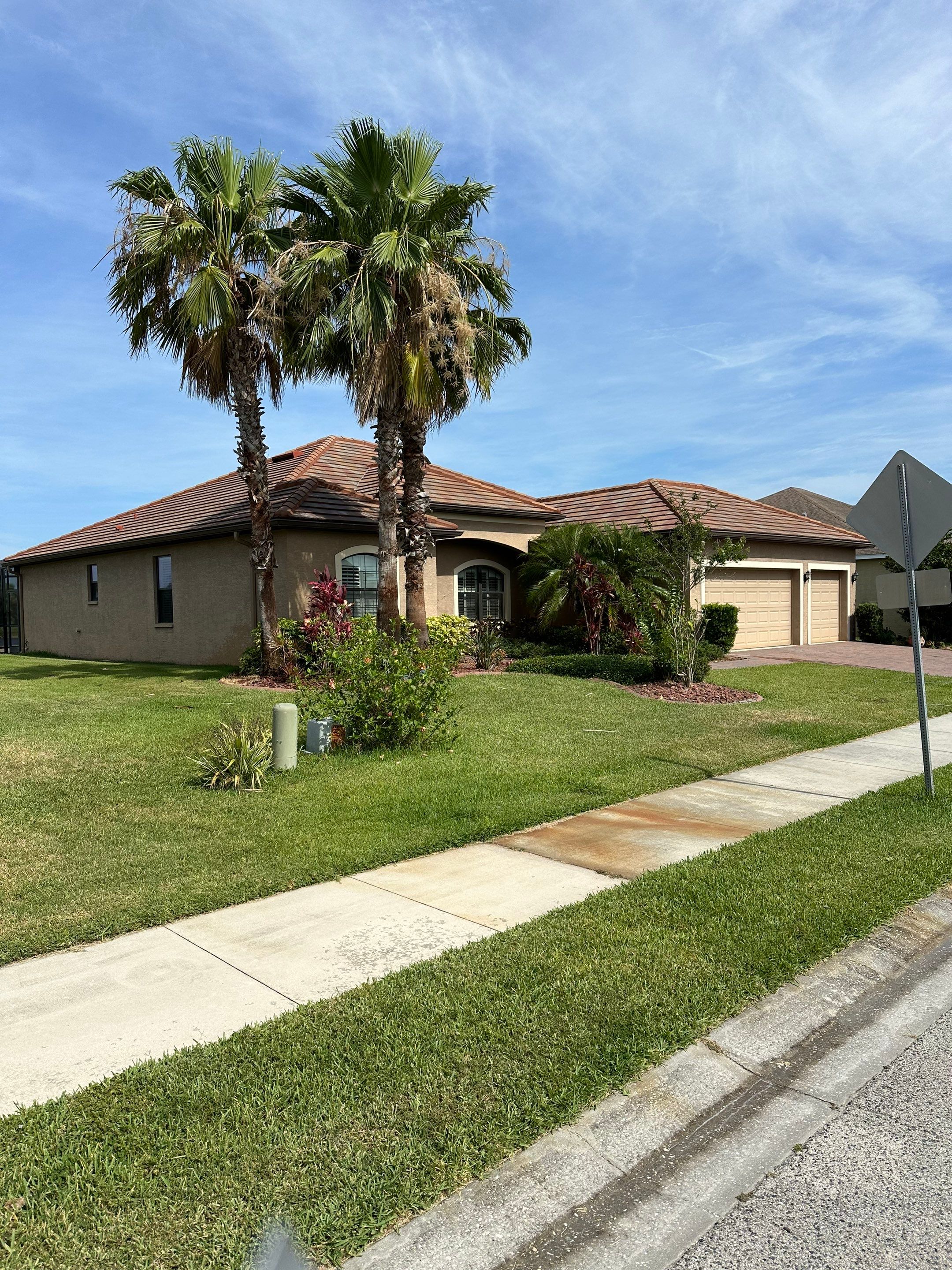 🏡 Tile Roof Cleaning – Gamble Creek Estates, Parrish, FL by Sunshine AquaWash