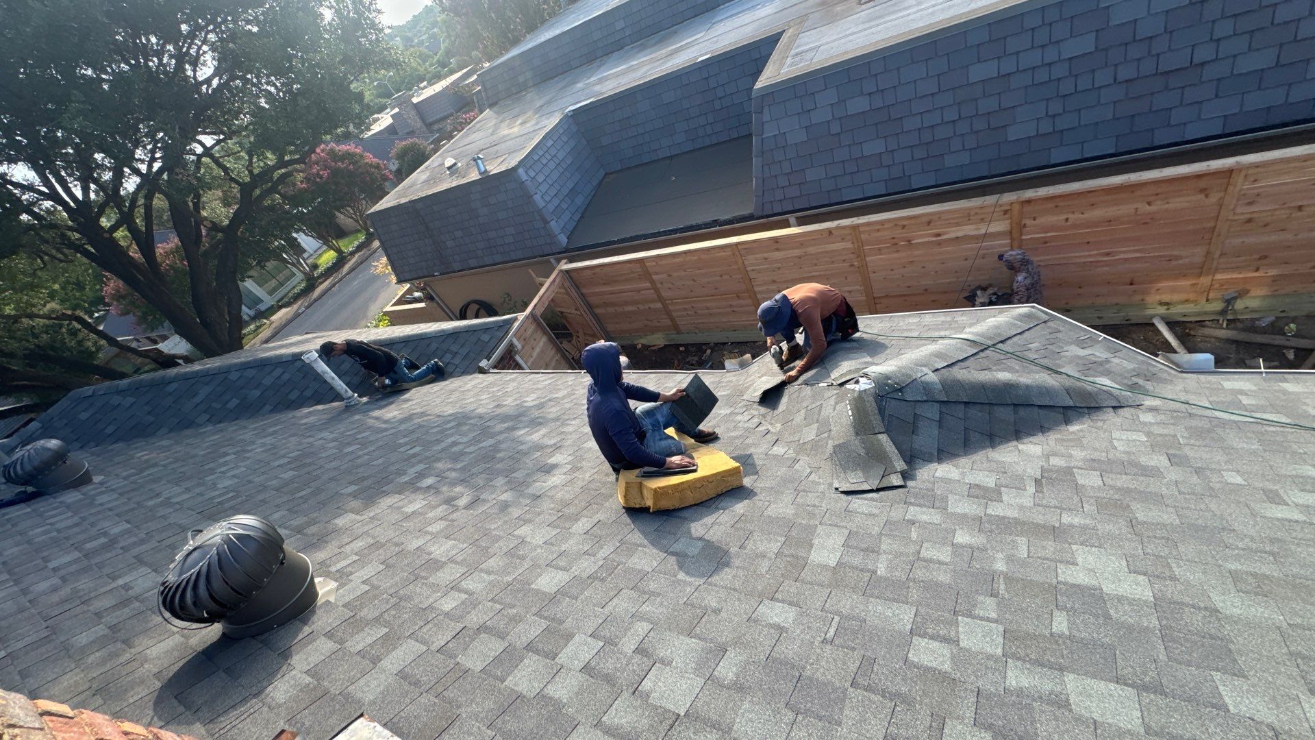 Project in Dallas by Rhino Roofing and General Contracting, LLC