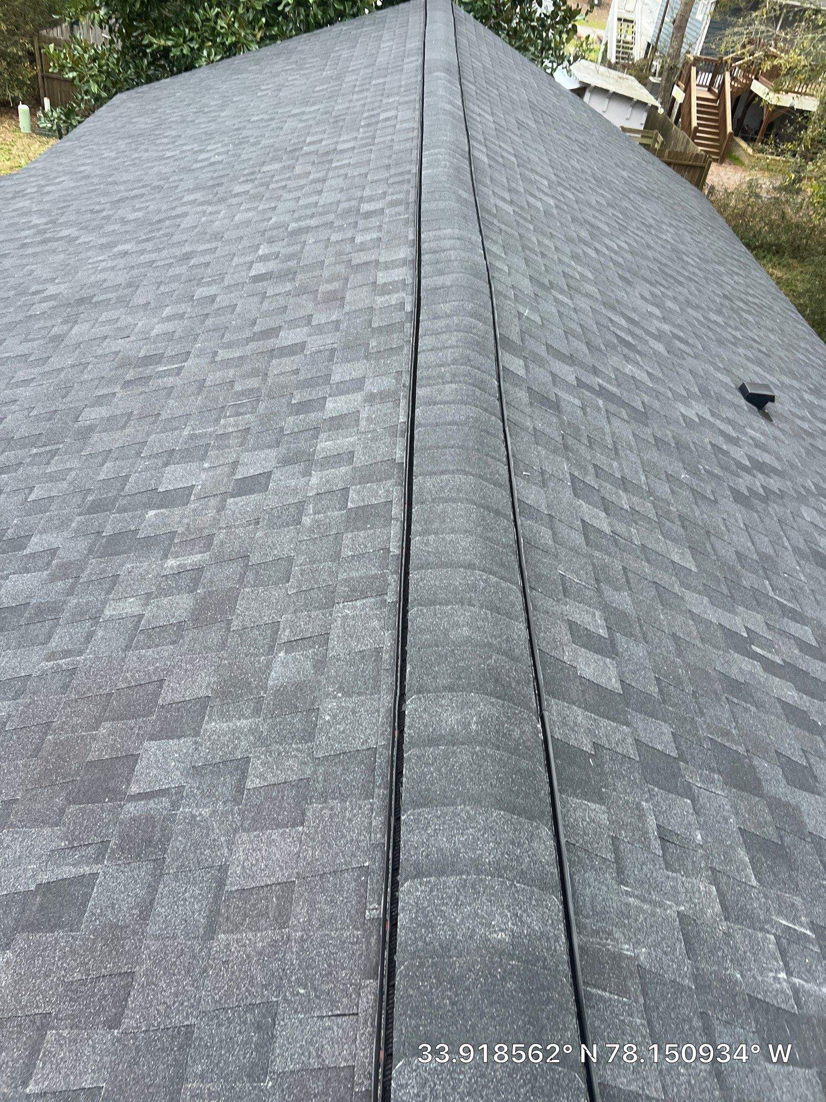 Complete Roof Replacement with CertainTeed Landmark Shingles in Oak Island by RGR Construction and Roofing, LLC