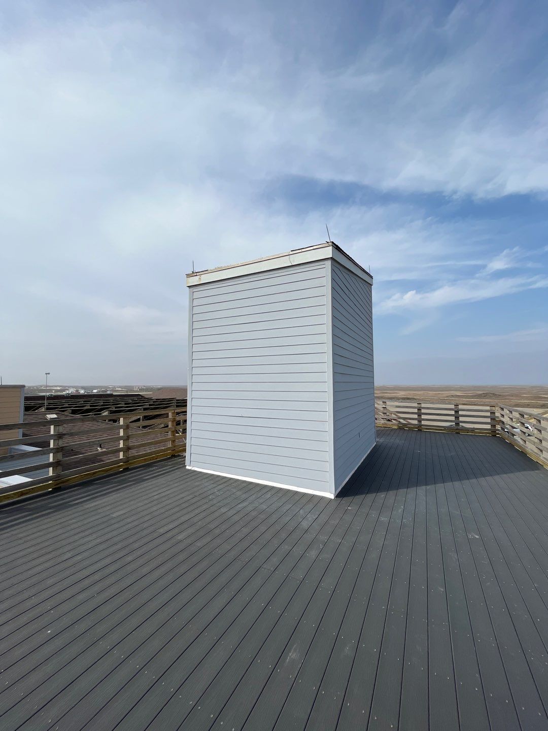 Padre Island National Seashore Malaquite Visitor Center Exterior remodel by Bayfront Roofing and Construction