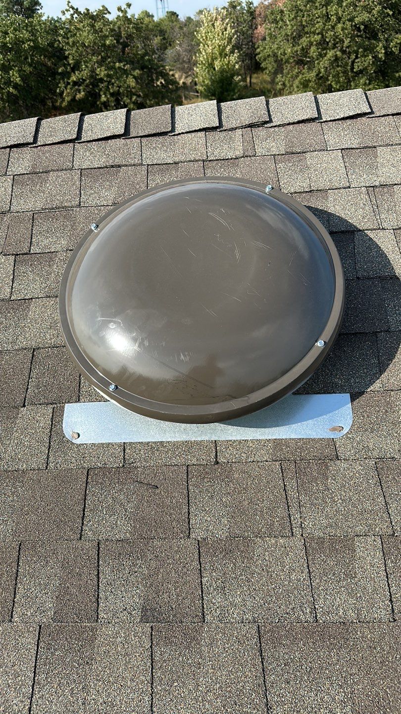 roof & vent replacement in Choctaw by McCann's Roofing and Construction