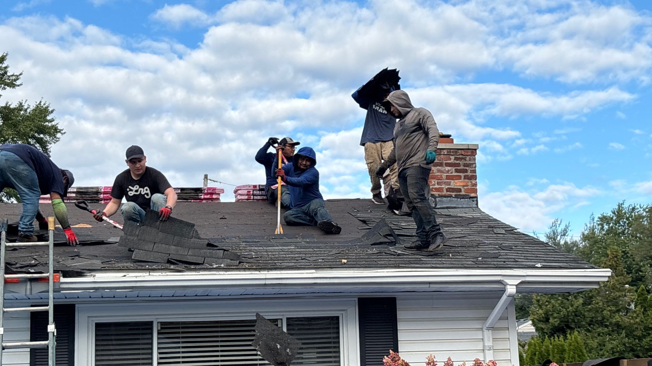 Roof Replacement using Owens Corning Slatestone Gray by 180 Contractors