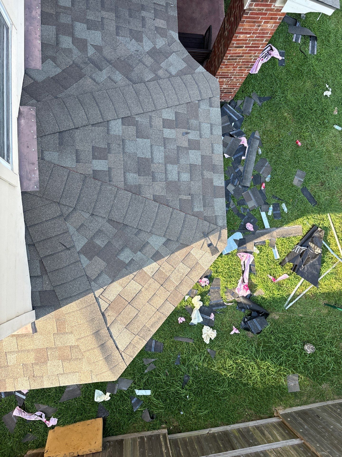 Residential Roofing Installation using Owen's Corning Duration (Lifetime) Shingles by Roof Repair Company
