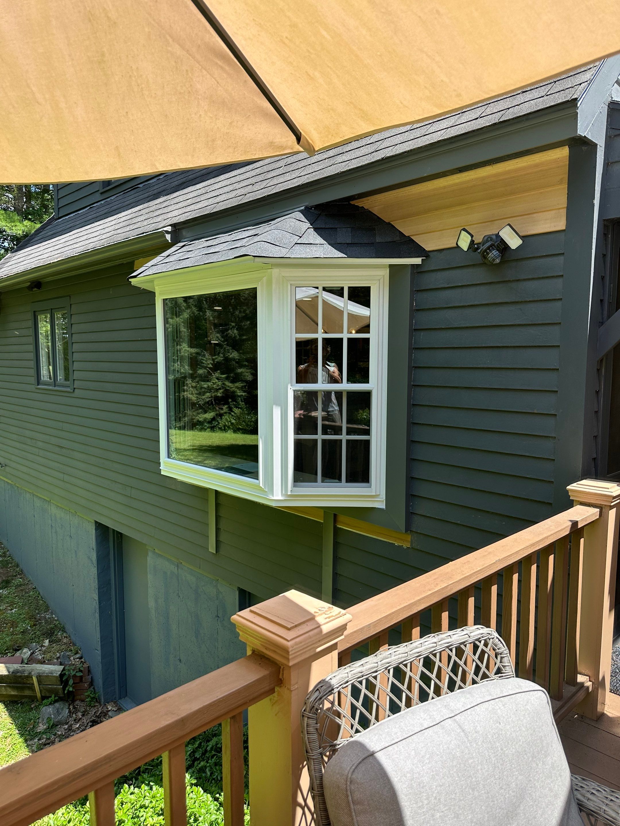 Bay Window Installation in Richmond, MA by Yankee Home Improvement