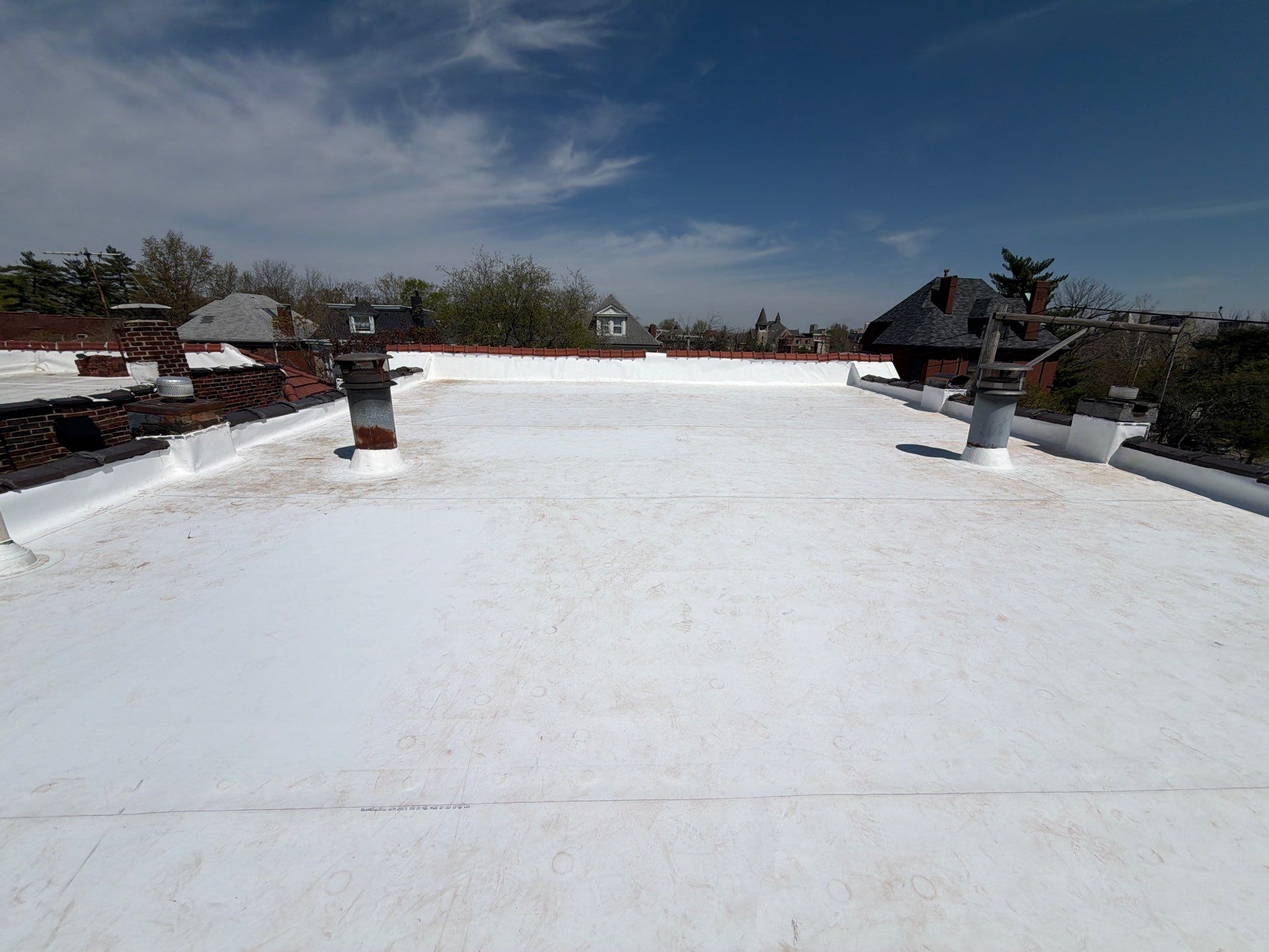 Complete Flat Roof System Installation in Compton Heights, St. Louis by Acute Roofing And Exteriors