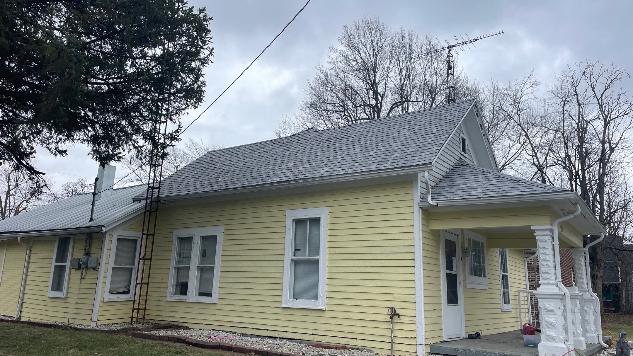 Project in Winchester, IN by Rodeffer Roofing INC