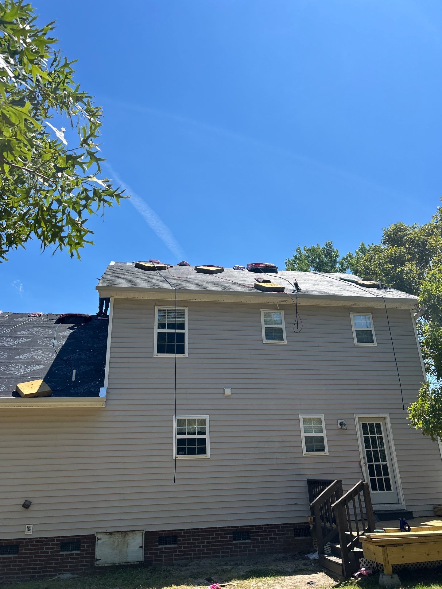 Residential Roofing Installation using Owens Corning by Karcher Roofing & Construction