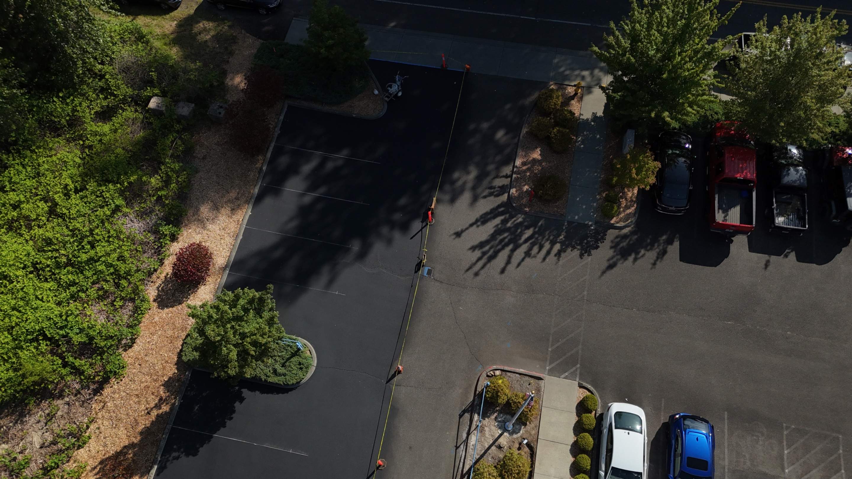 King Machine Business Parking Lot Sealcoat Overlay | Mukilteo by Jireh Asphalt & Concrete Inc 