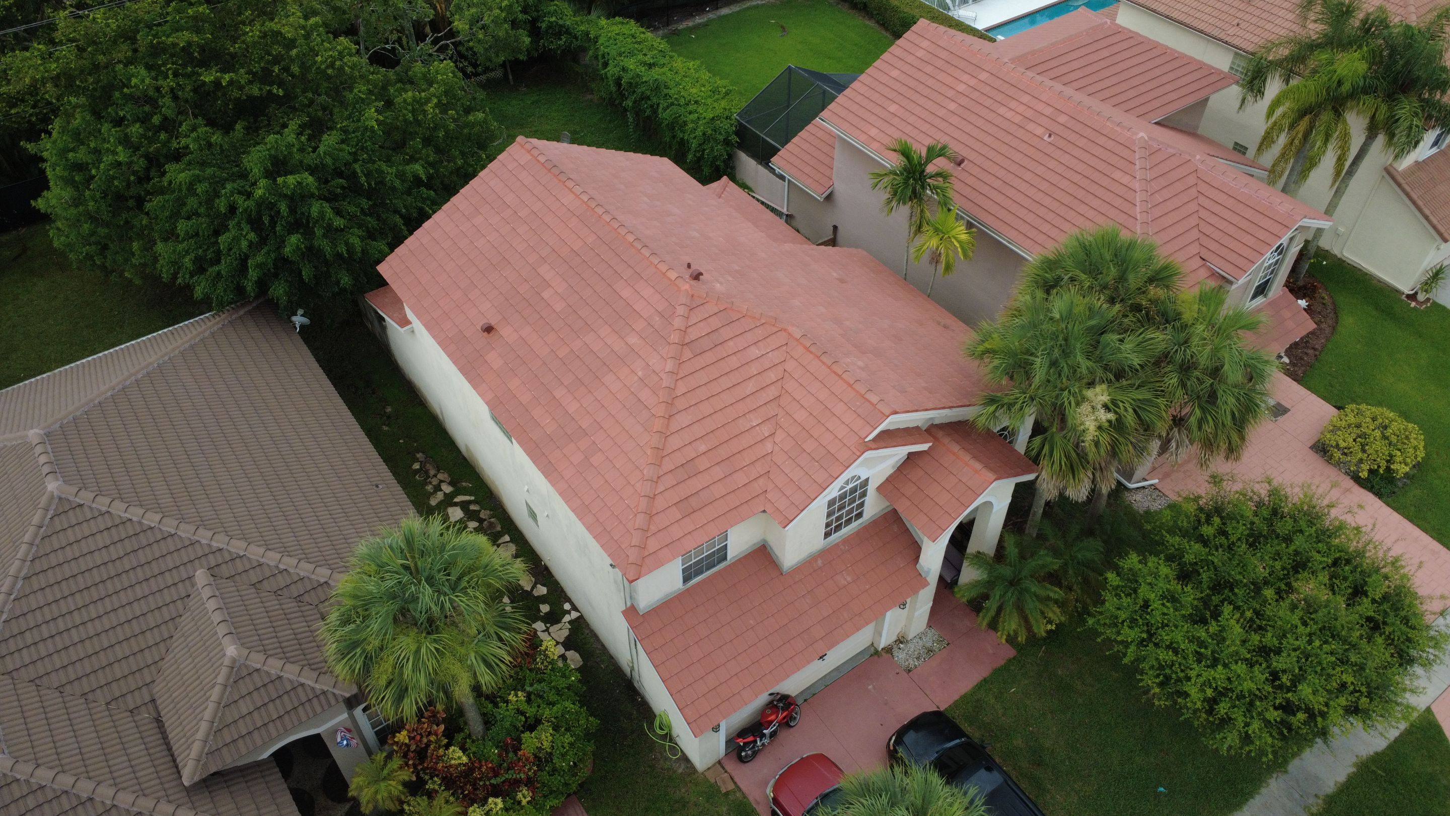Residential Roofing Installation using Eagle Roofing Tile by BLUES BROTHERS ROOFING