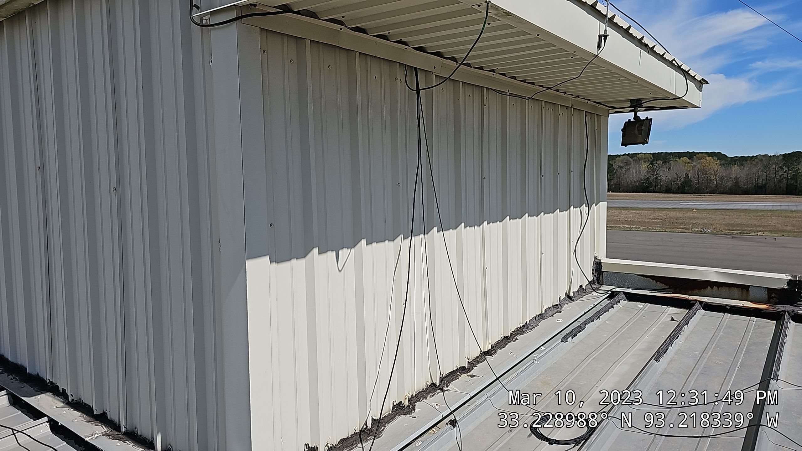 Magnolia Airport Terminal by Hostetler Roofing