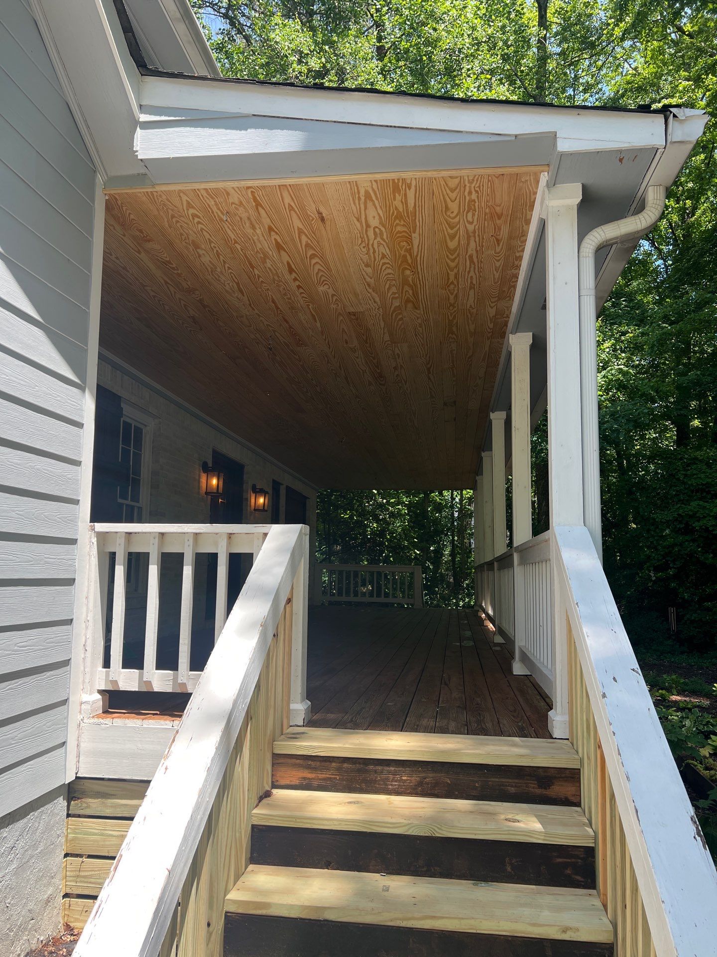 Custom Deck Construction and Exterior Painting Transformation in Kennesaw by Swift Home Renovations