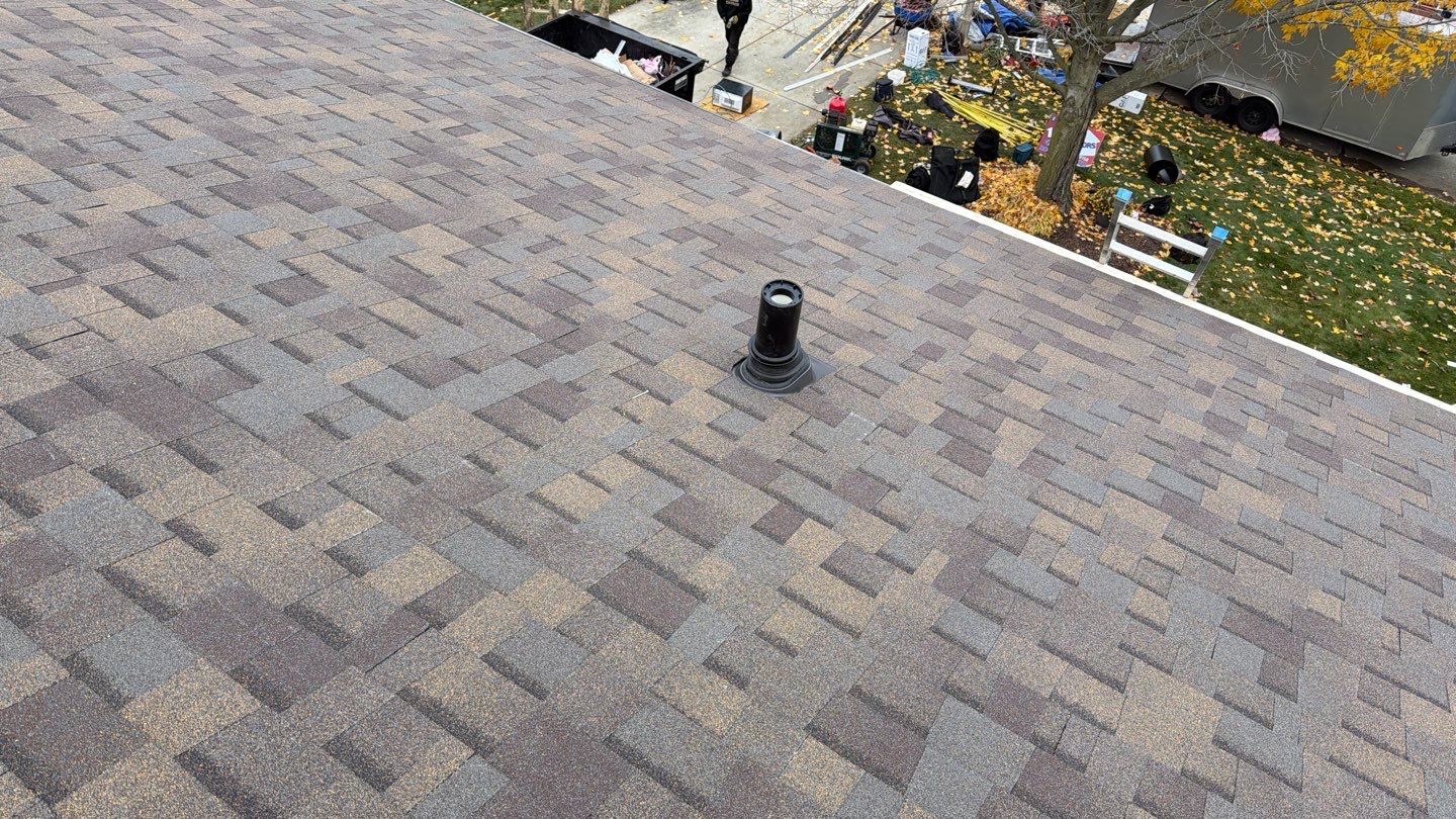 Roof Replacement using Owens Corning Teak by 180 Contractors