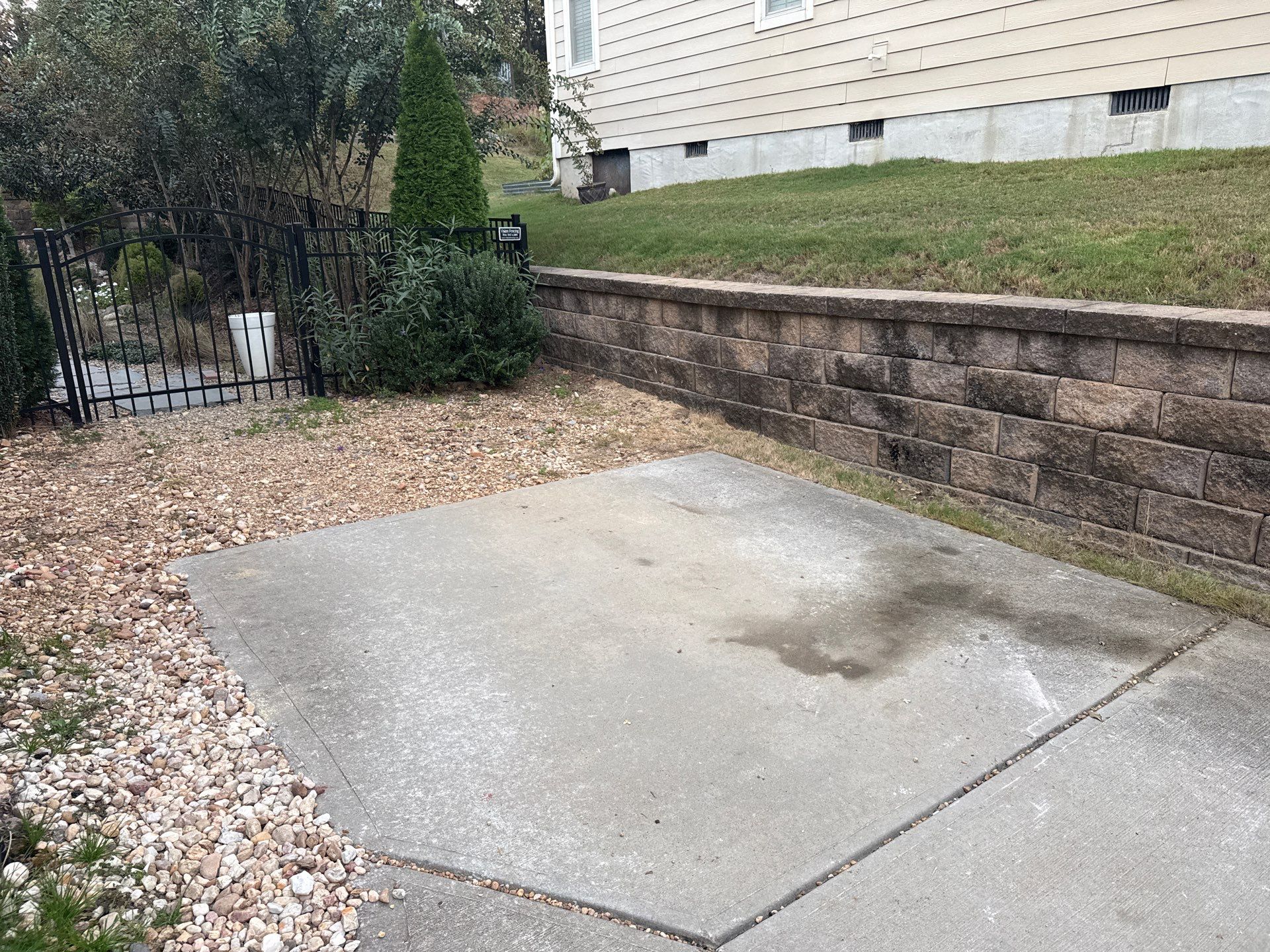 Project in Waxhaw by Badger Hauling