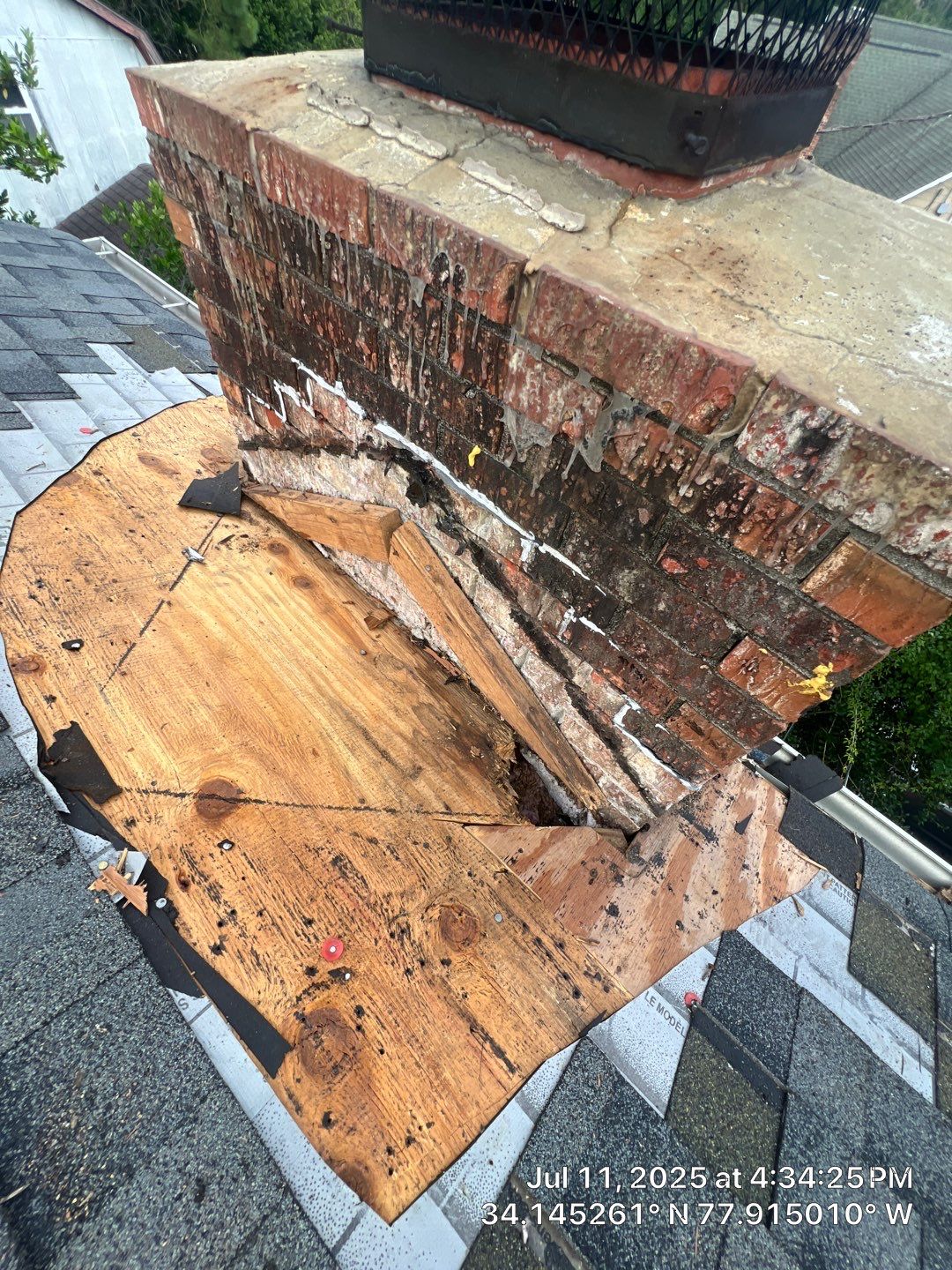 Chimney Repair by RGR Construction and Roofing, LLC