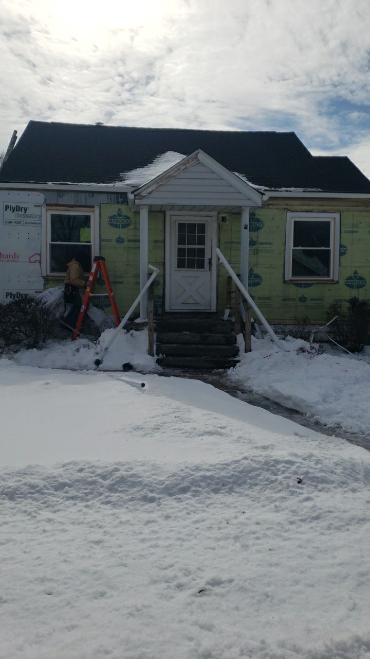 Hammond Siding Job by Kraz Construction