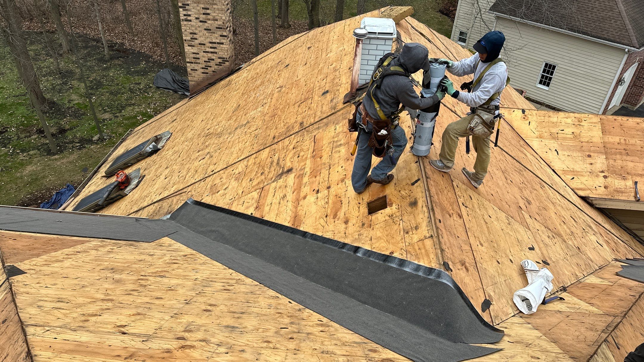 Residential Roofing Installation using Malarkey by Pro Home Services Inc