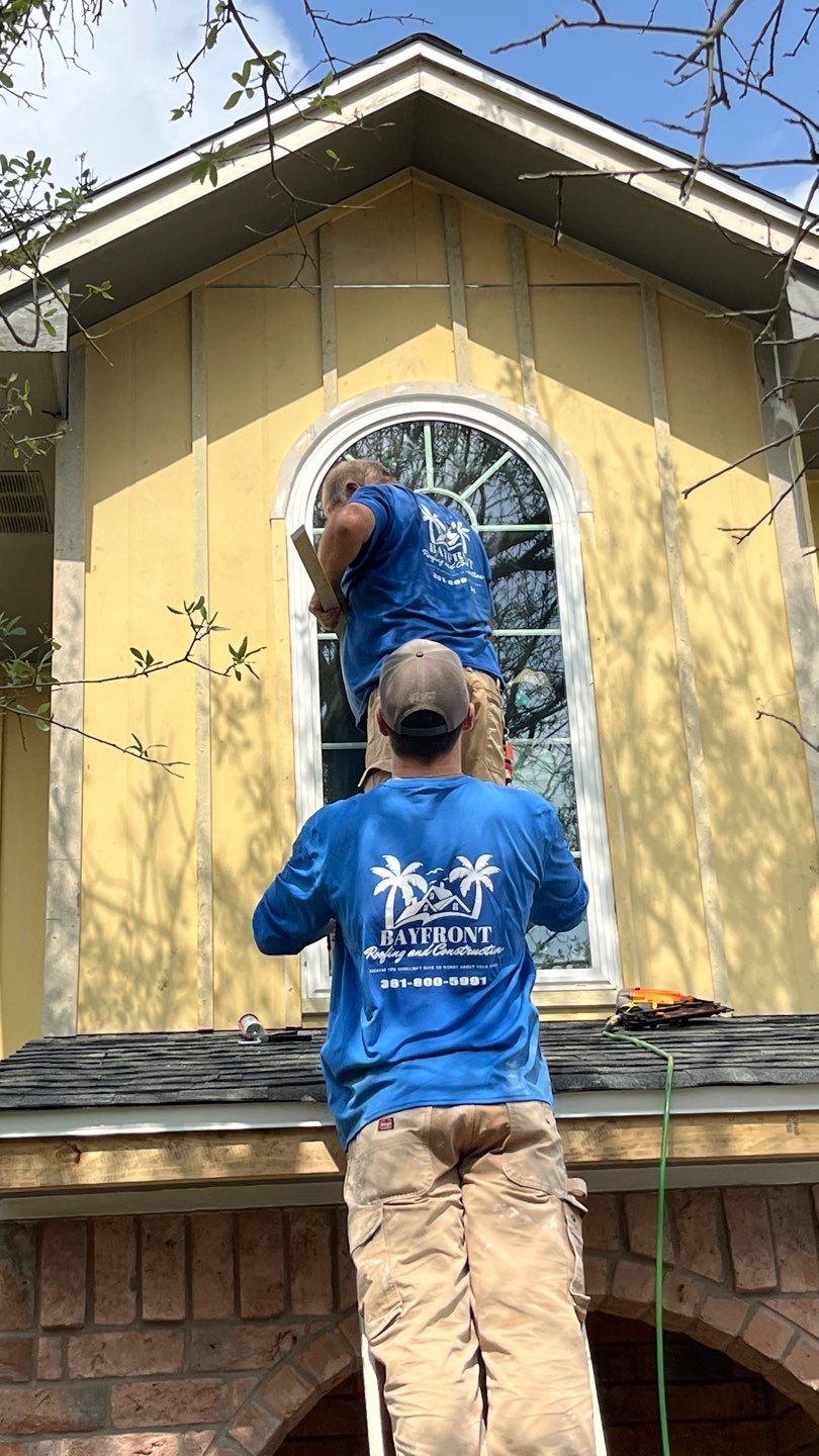 We Love Blue by Bayfront Roofing and Construction