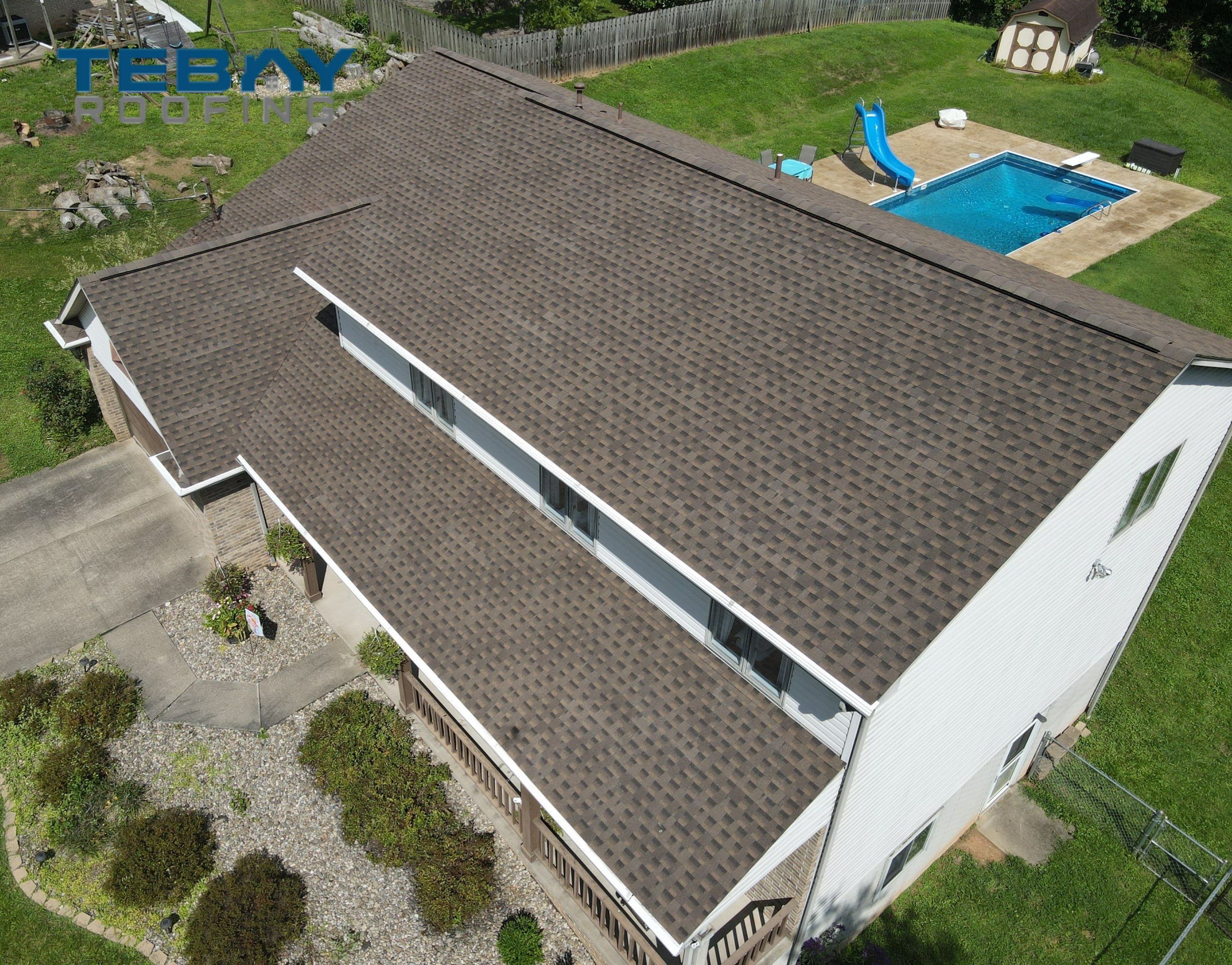 Residential Roofing Installation using Timberline HDZ by Rainstoppers Roofing