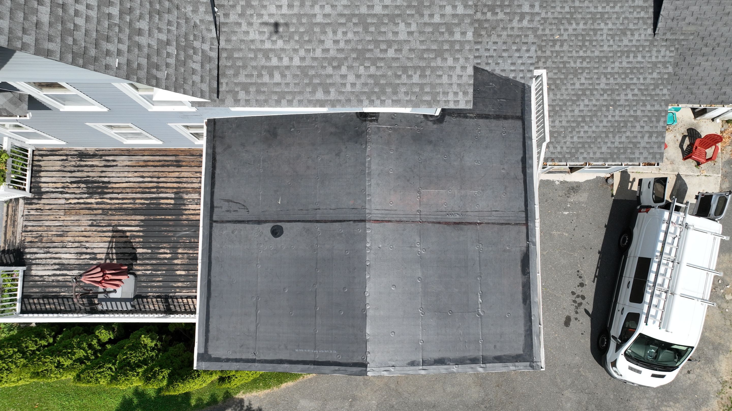 From Shingles to EPDM — Methuen Flat Roof Conversion by JOHNNYS PRO