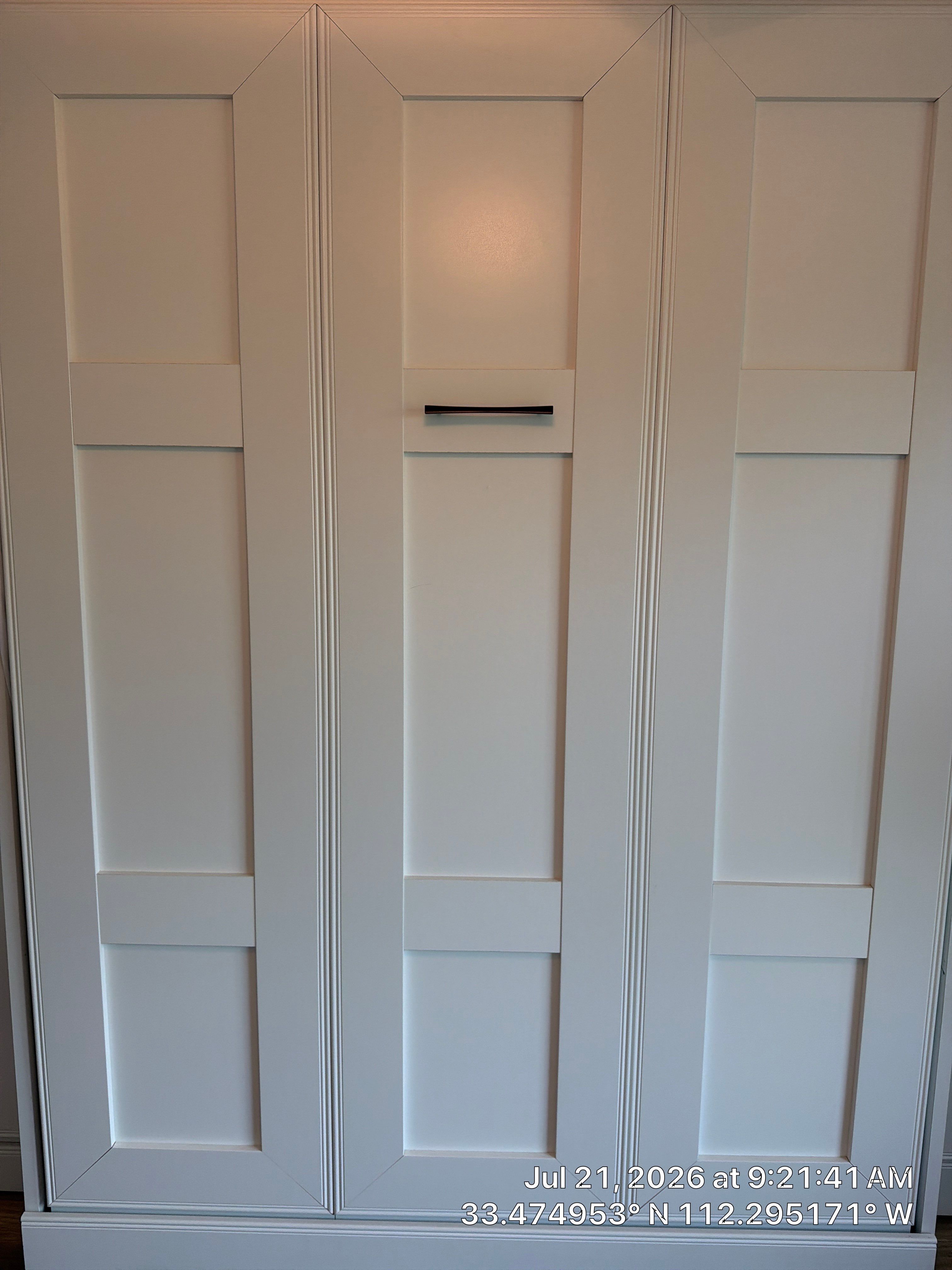 Home Office Setup and Custom Cabinet Hardware Installation in Avondale by CompanyCam Sales Demo