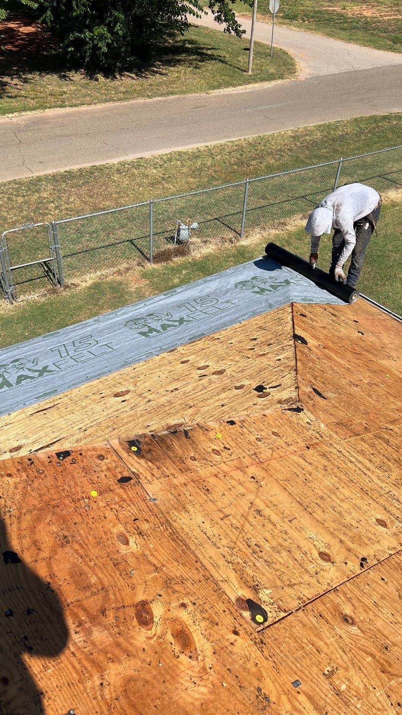 Residential Roofing Installation using GAF Natural Shadow  by A & H Roofing and Contracting