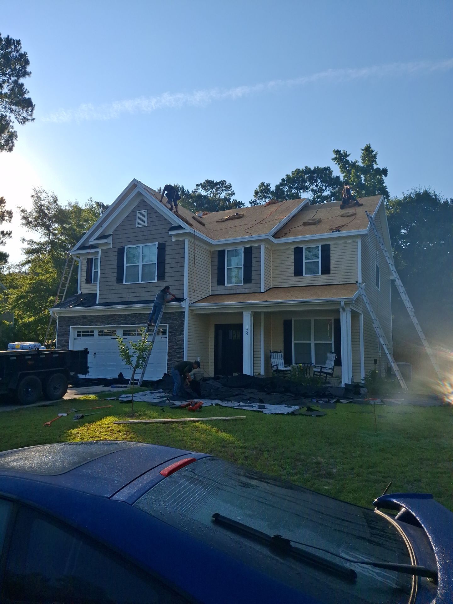Fortified Roof Replacement with CertainTeed Landmark Pro in Jacksonville, NC by RGR Construction and Roofing, LLC