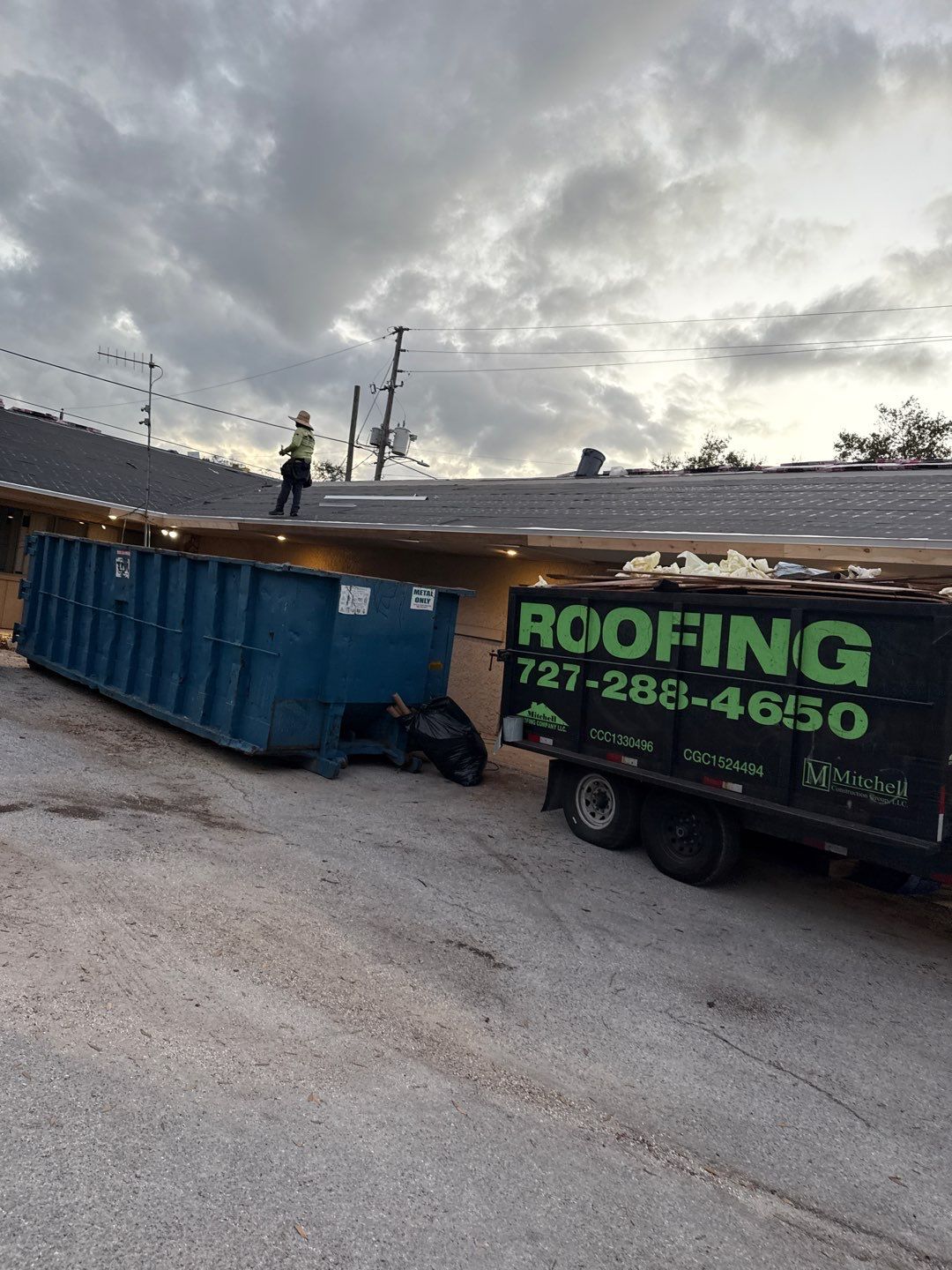 Project in Clearwater 33756 by Mitchell Roofing Company LLC