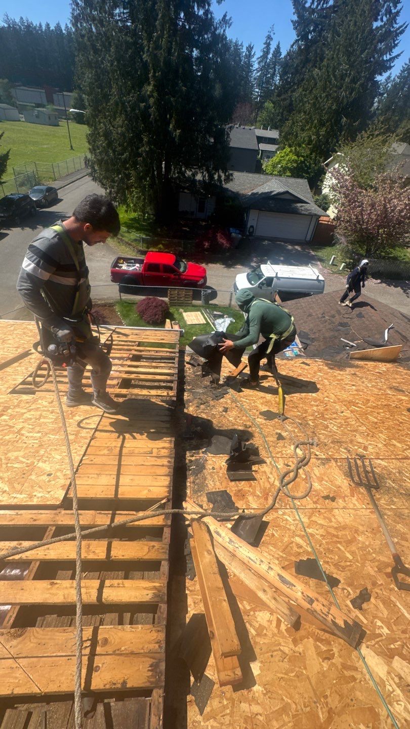 Residential Roofing Installation using GAF UHDZ Shingles by Roofing Formula LLC