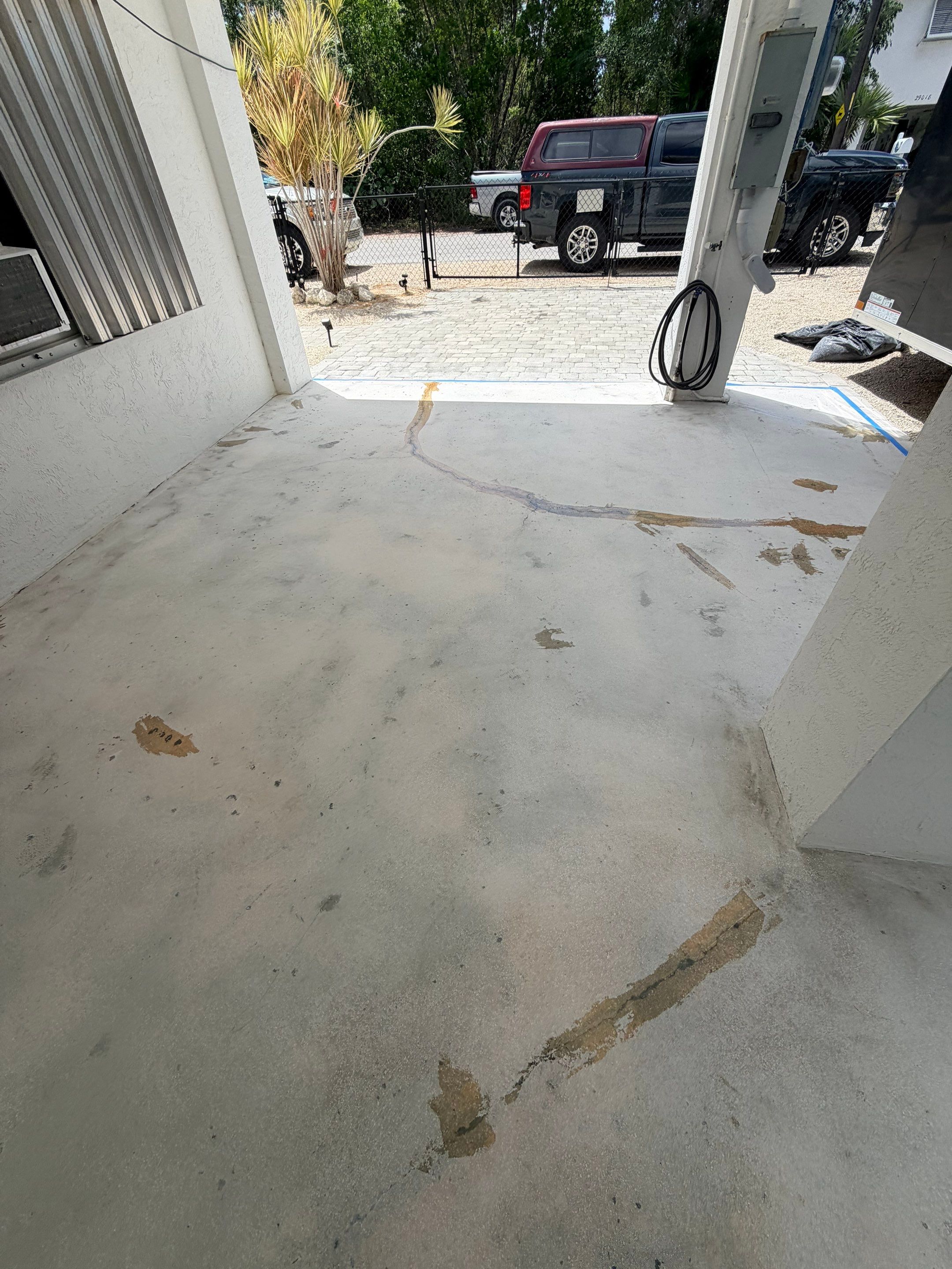 “Tidal Wave” Carport in Big Pine Key, FL by Tropical Epoxy Coatings & Creations LLC