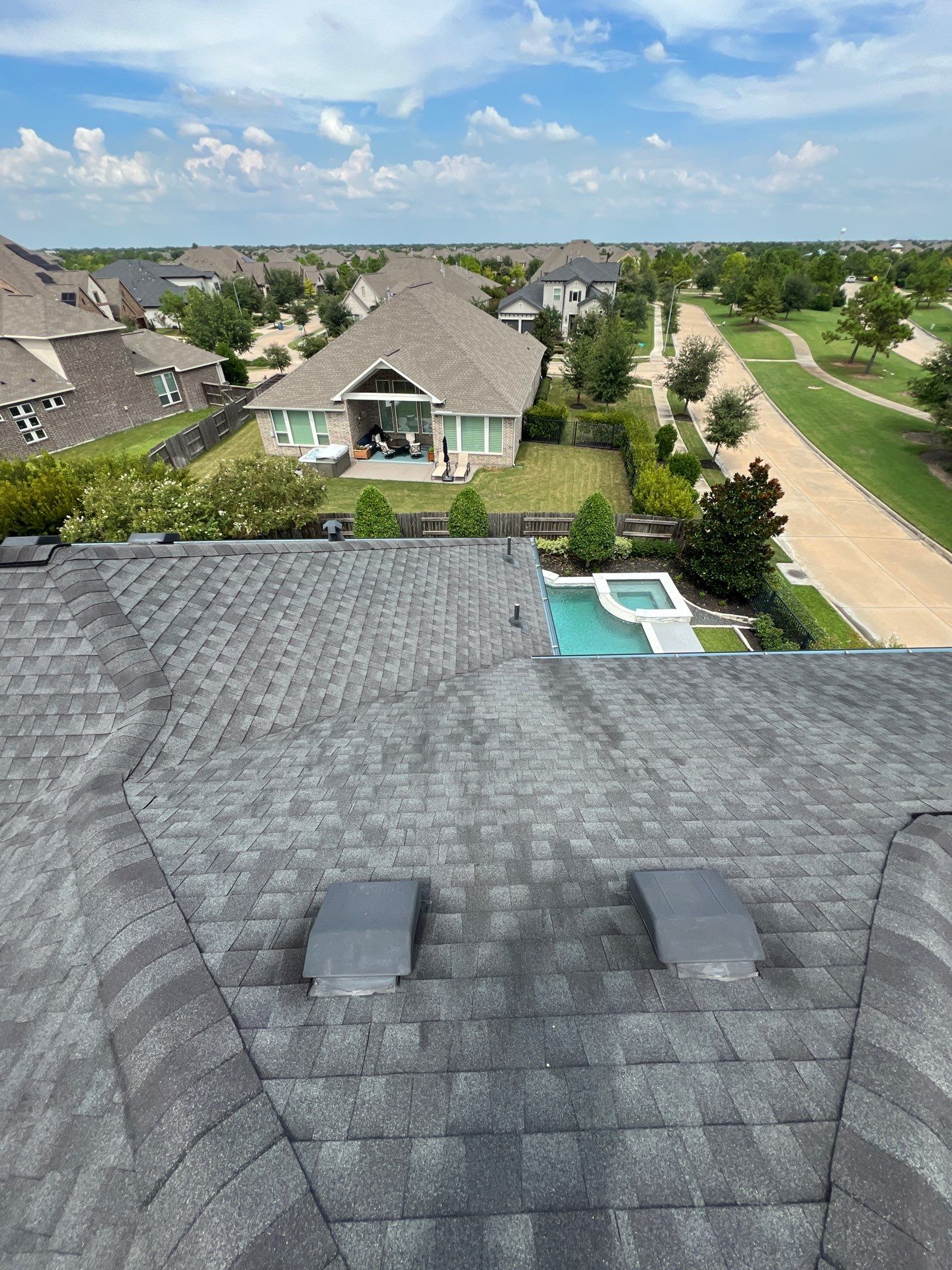 Residential Roofing Repair using Owen's Corning Duration (Lifetime) Shingles by Roof Repair Company