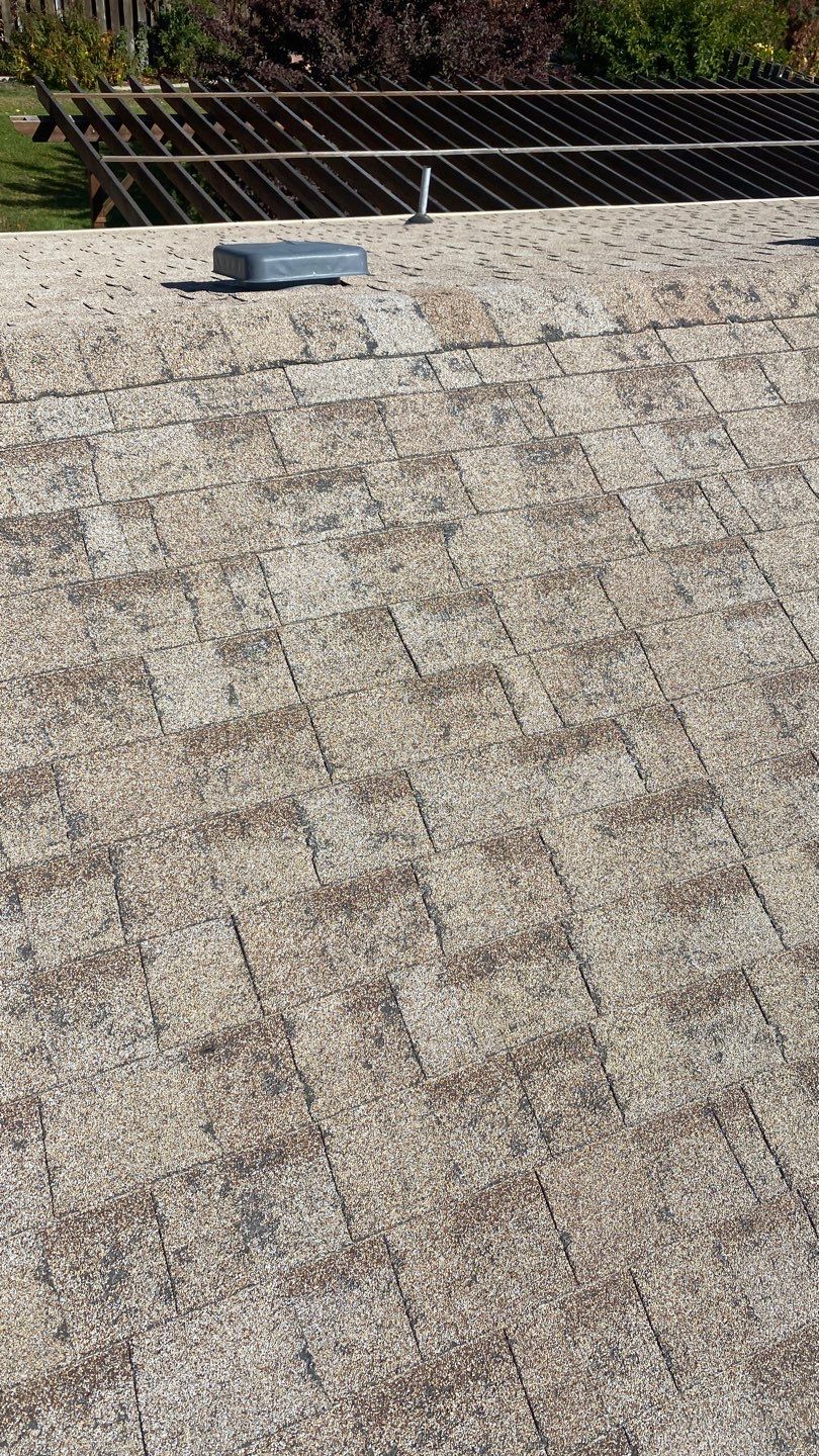 Re-Roof Due to Hail Storm  by Black Belt Roofing 