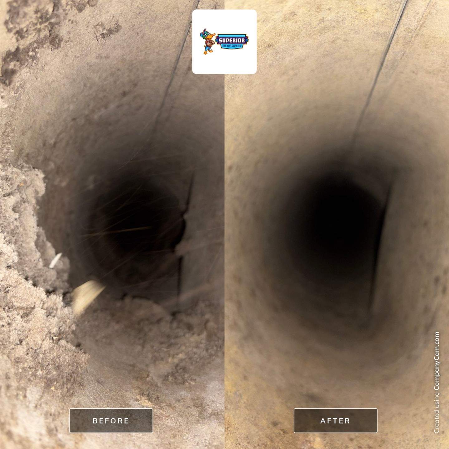 Air Duct Cleaning With a Vacuum Truck in Sharon, PA by Superior Air Duct Cleaning