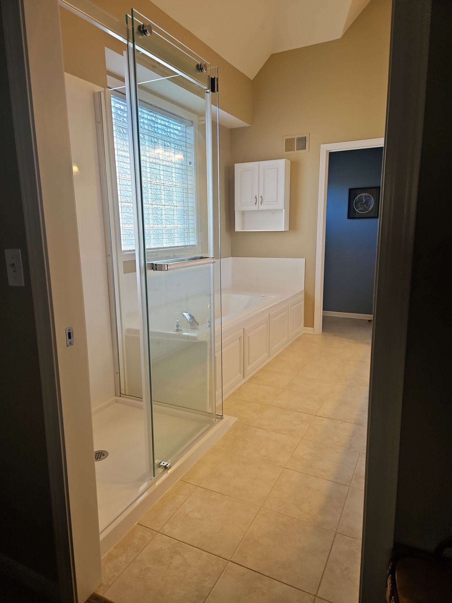 Onyx Shower and vanity top by The Shower Company