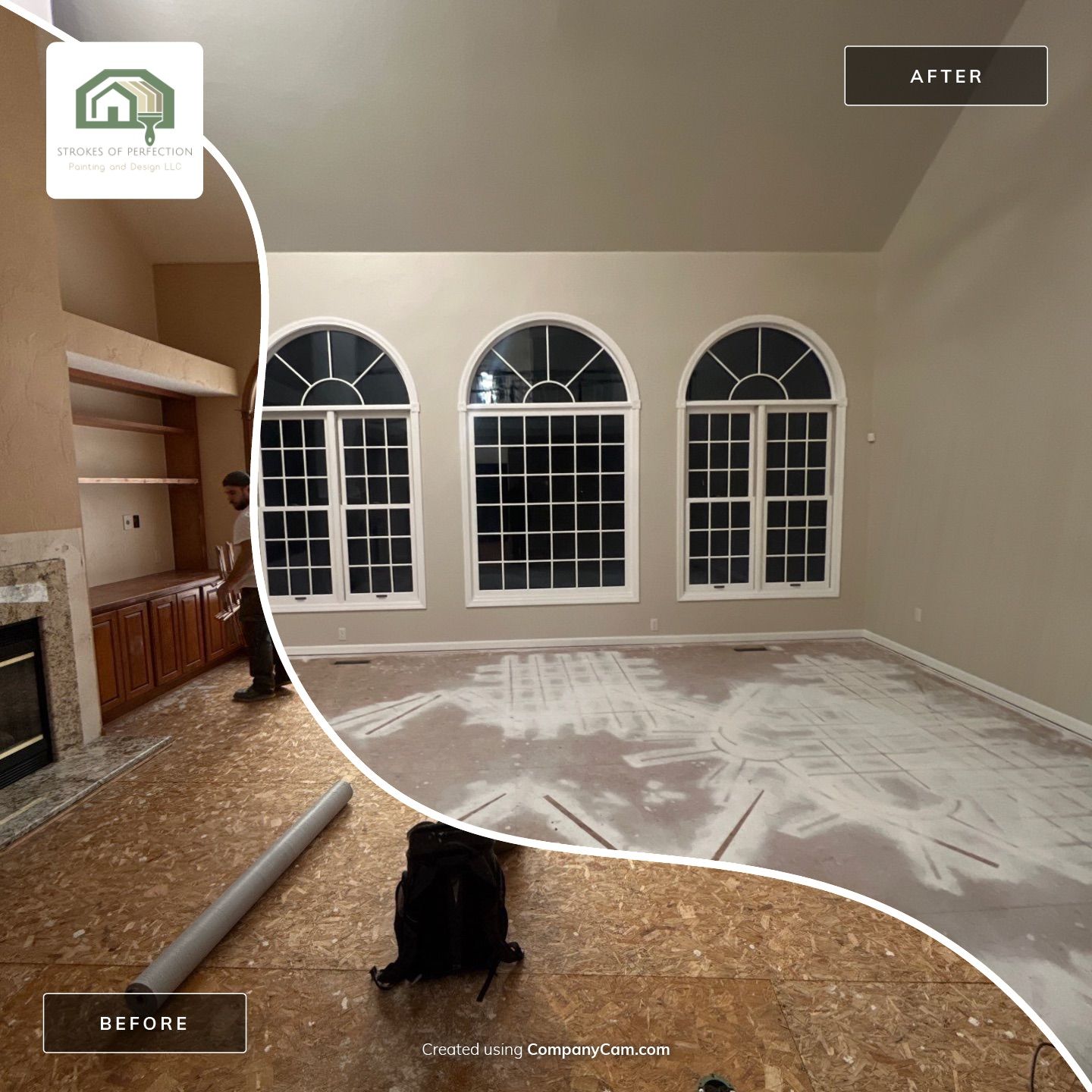 Project in Lambertville by Strokes of Perfection Painting and Design 