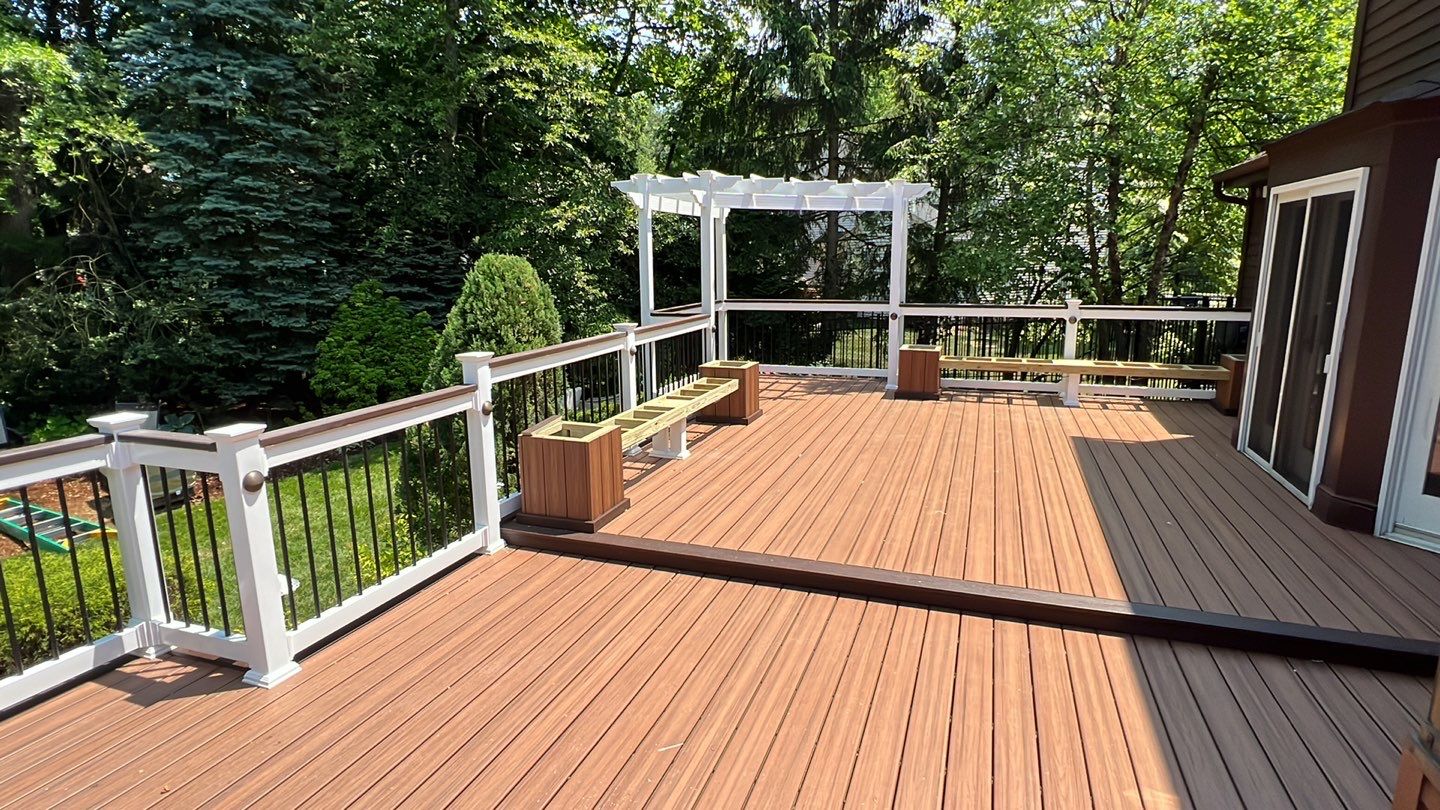 Deck resurface in Berkeley heights  by deck guardian