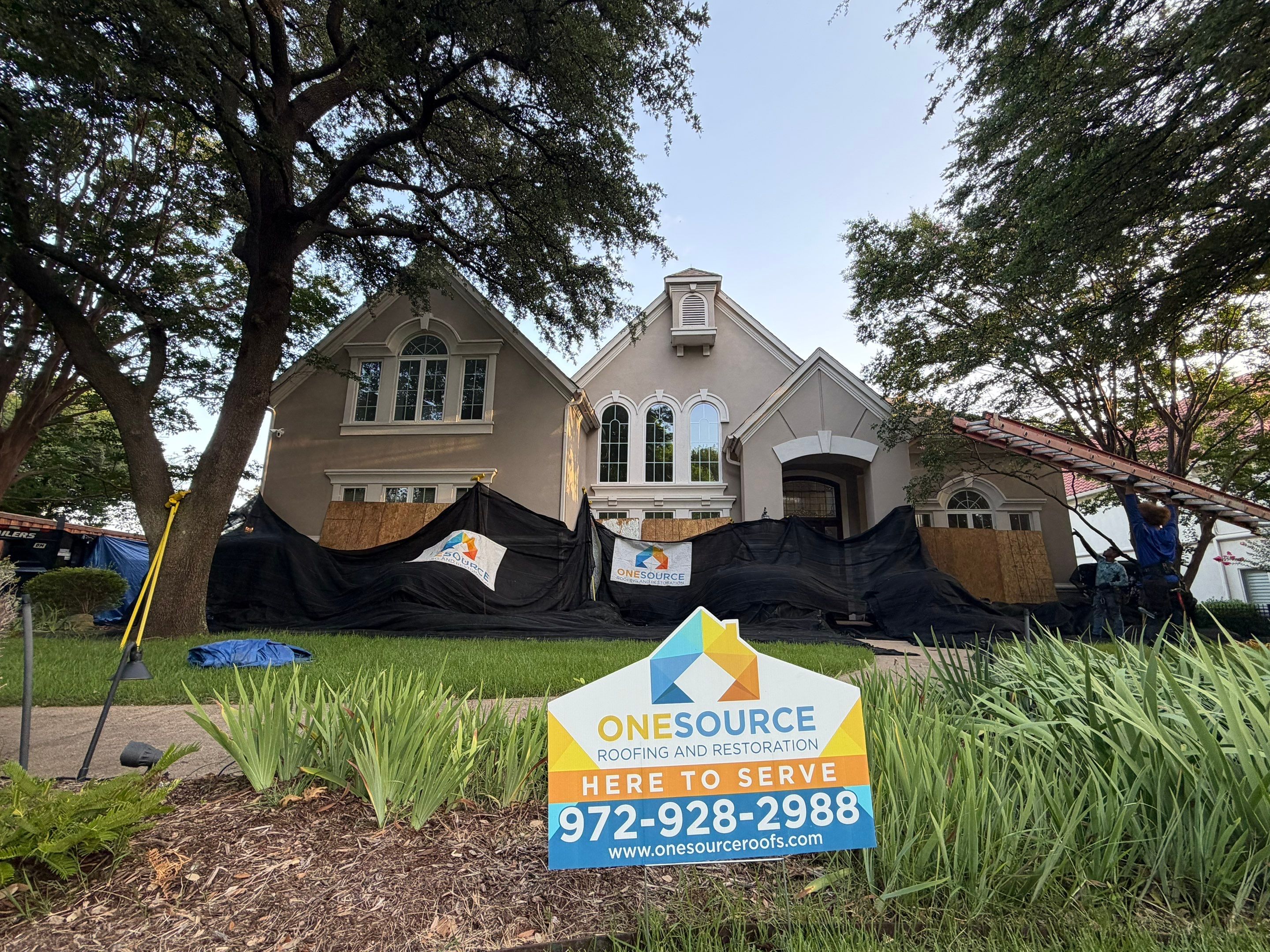 Residential Roofing Installation using Malarkey Vista Black Oak by OneSource Roofing and Restoration