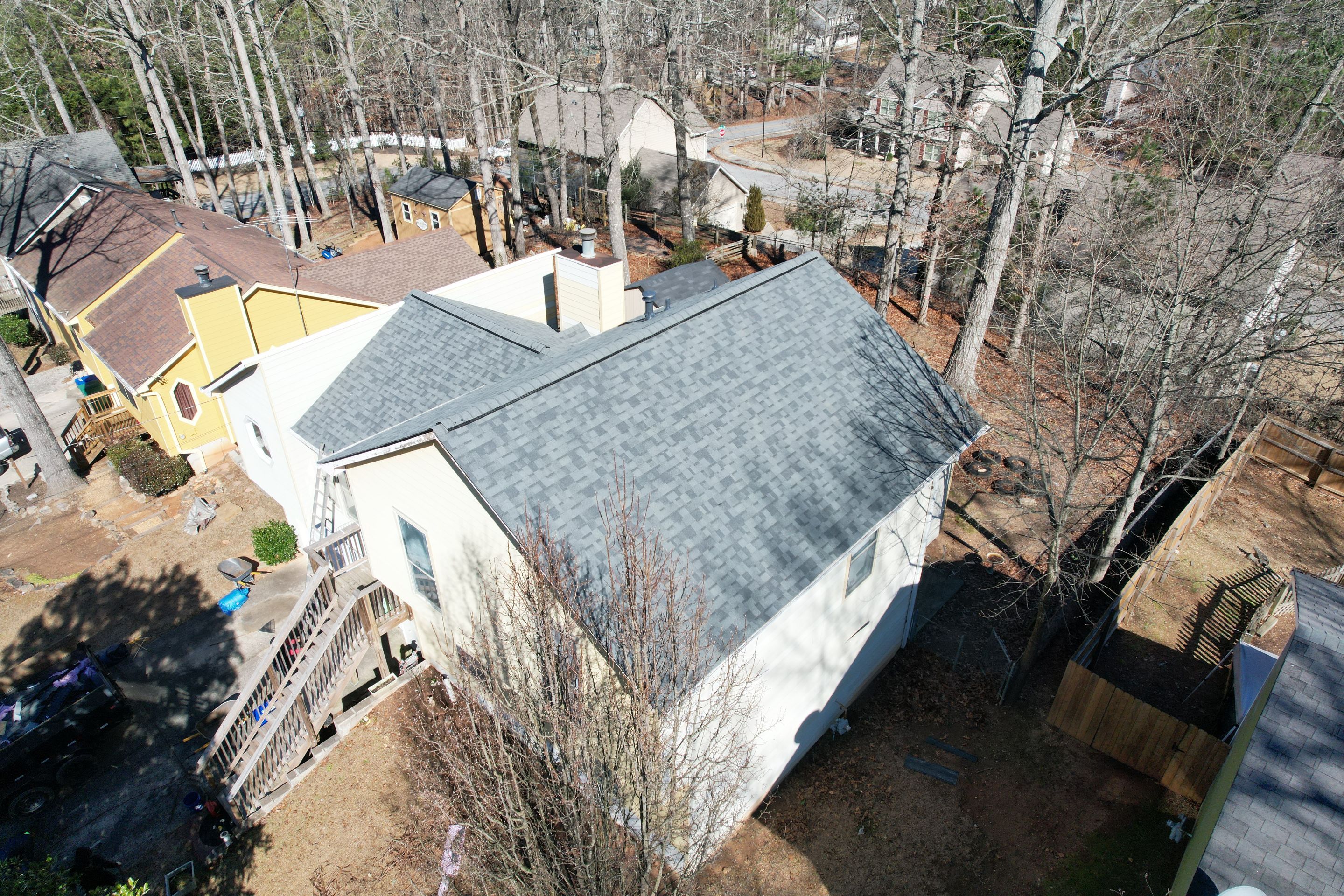 Residential Roofing Installation using Owens Corning by Inspector Roofing and Restoration