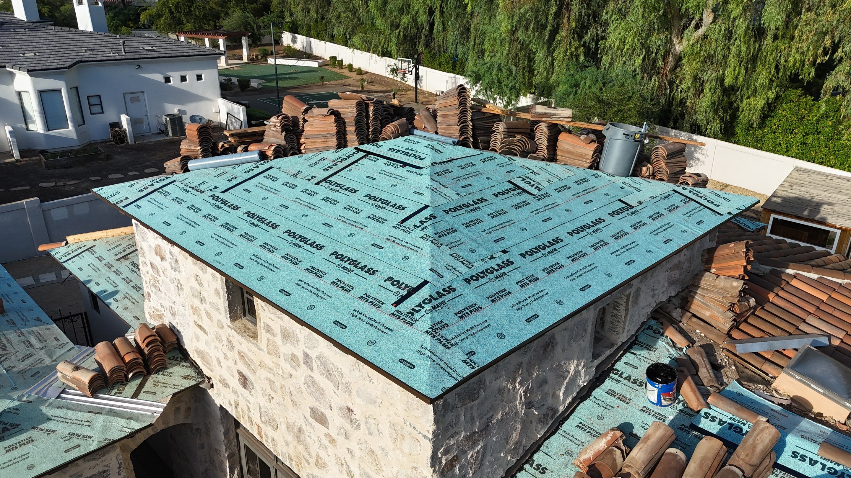 Project in Paradise Valley, AZ by Saint Roofing