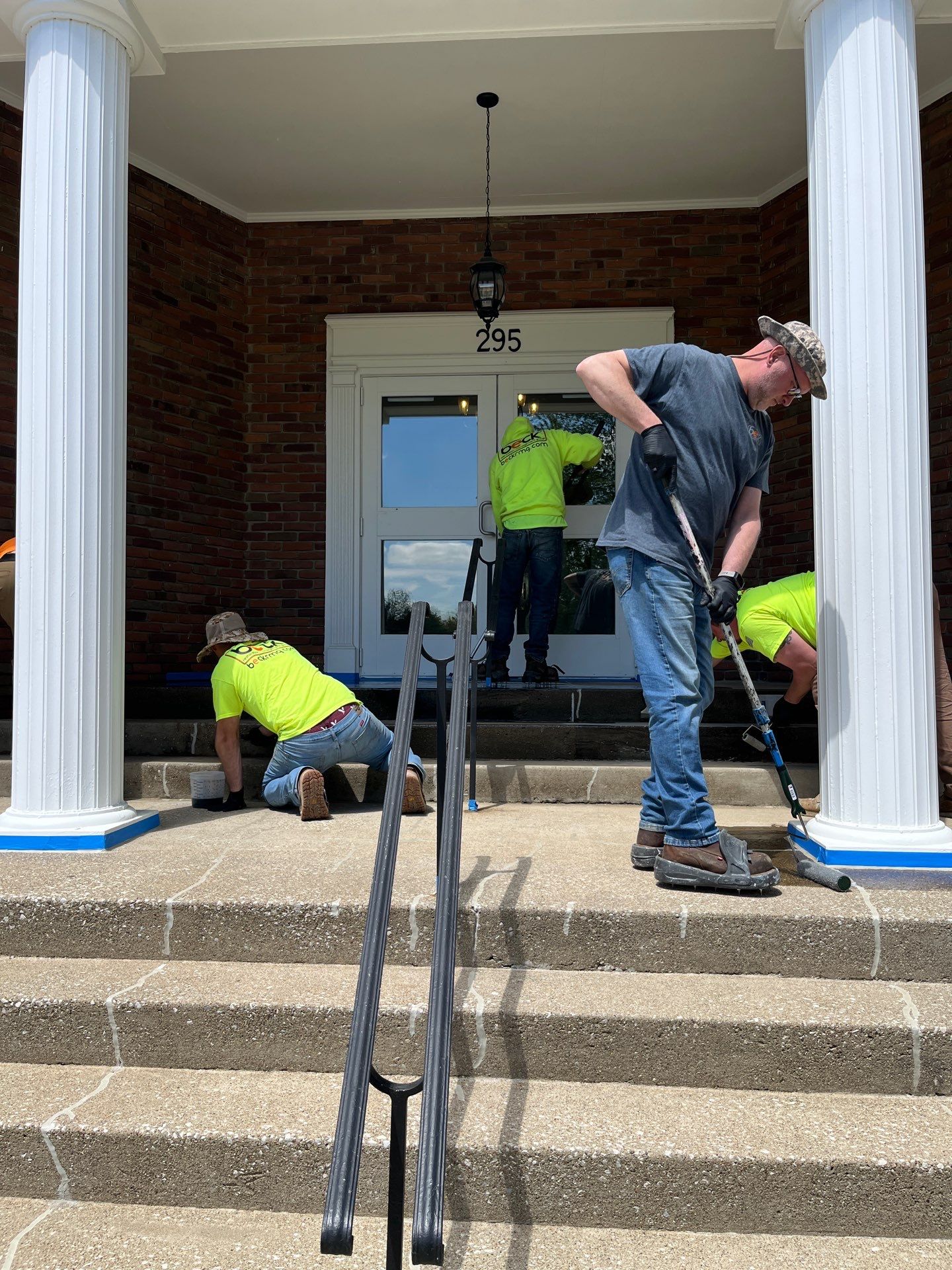 Medina Stair Coating by Beck Restoration Management Group