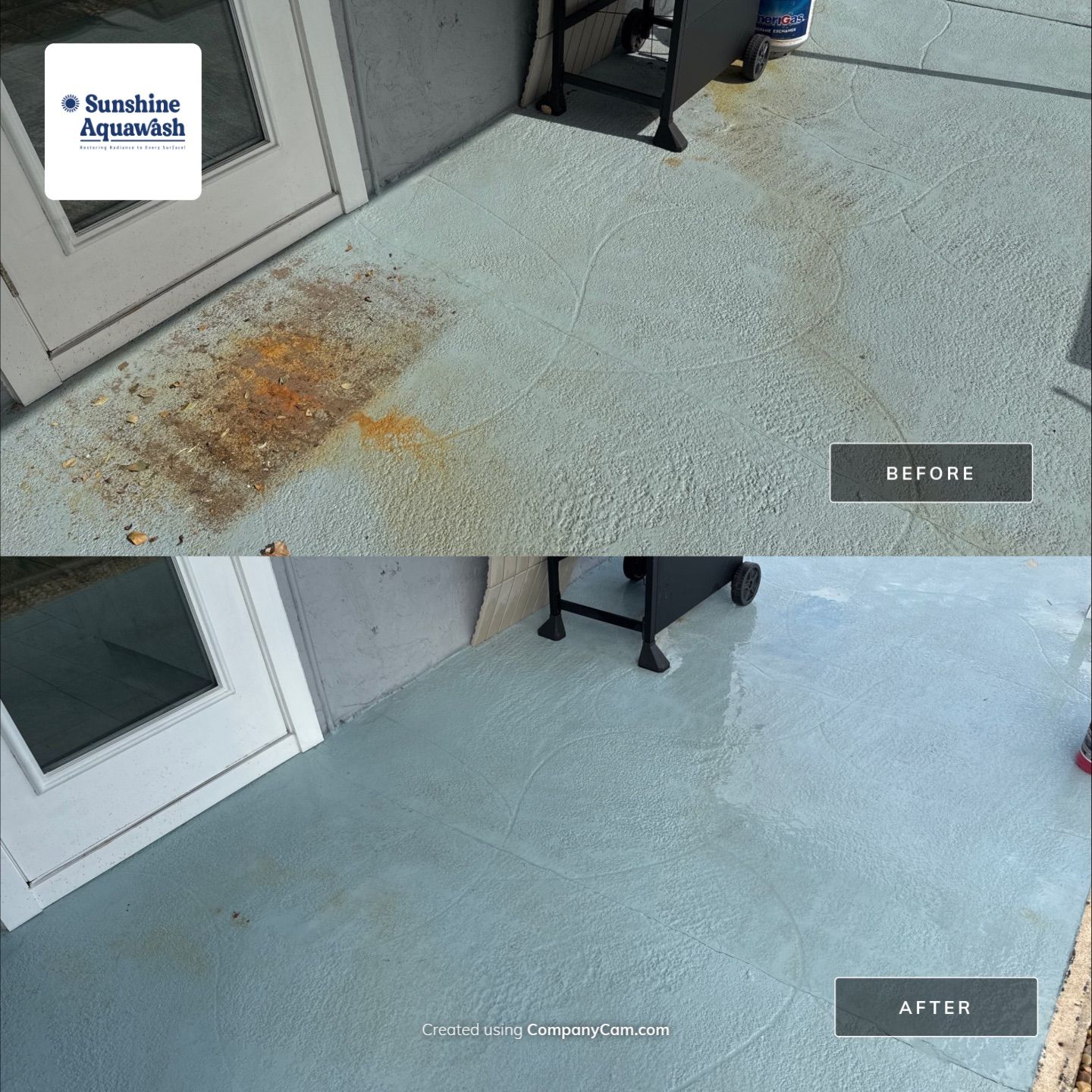 West Bradenton Pressure Washing and Rust Treatment by Sunshine AquaWash