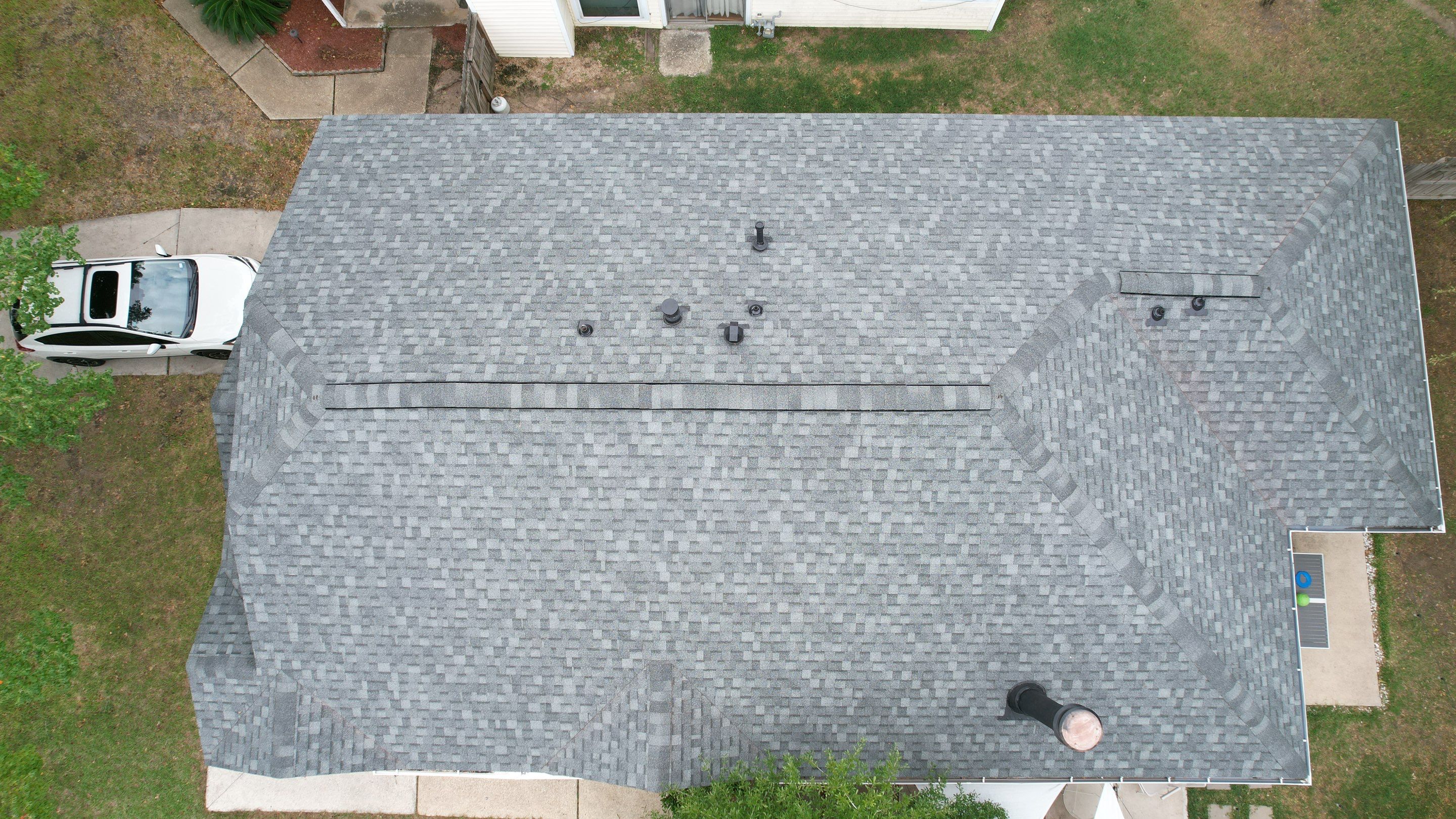 Silver Birch Shingle Roof Replacement — Houston, TX by PL Roofing & SB Roofing, LLC.