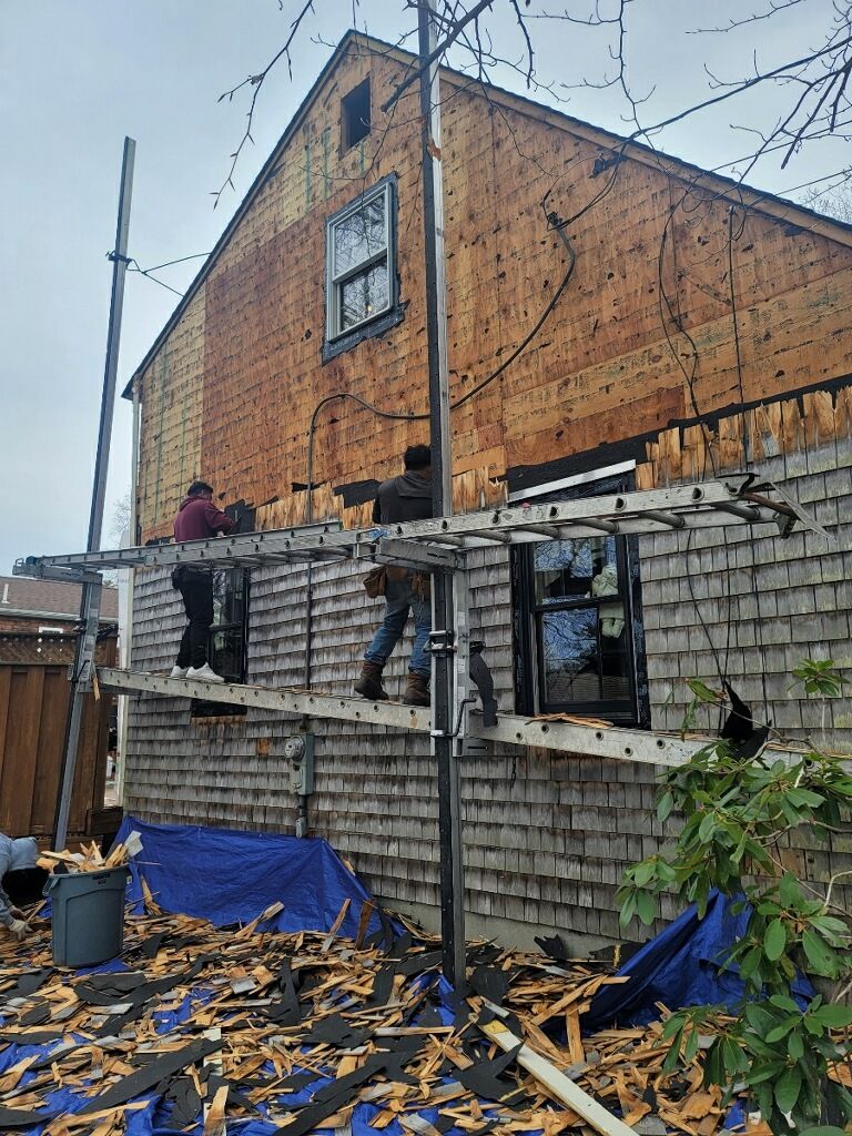 Siding Installation using James Hardie by UBrothers Construction