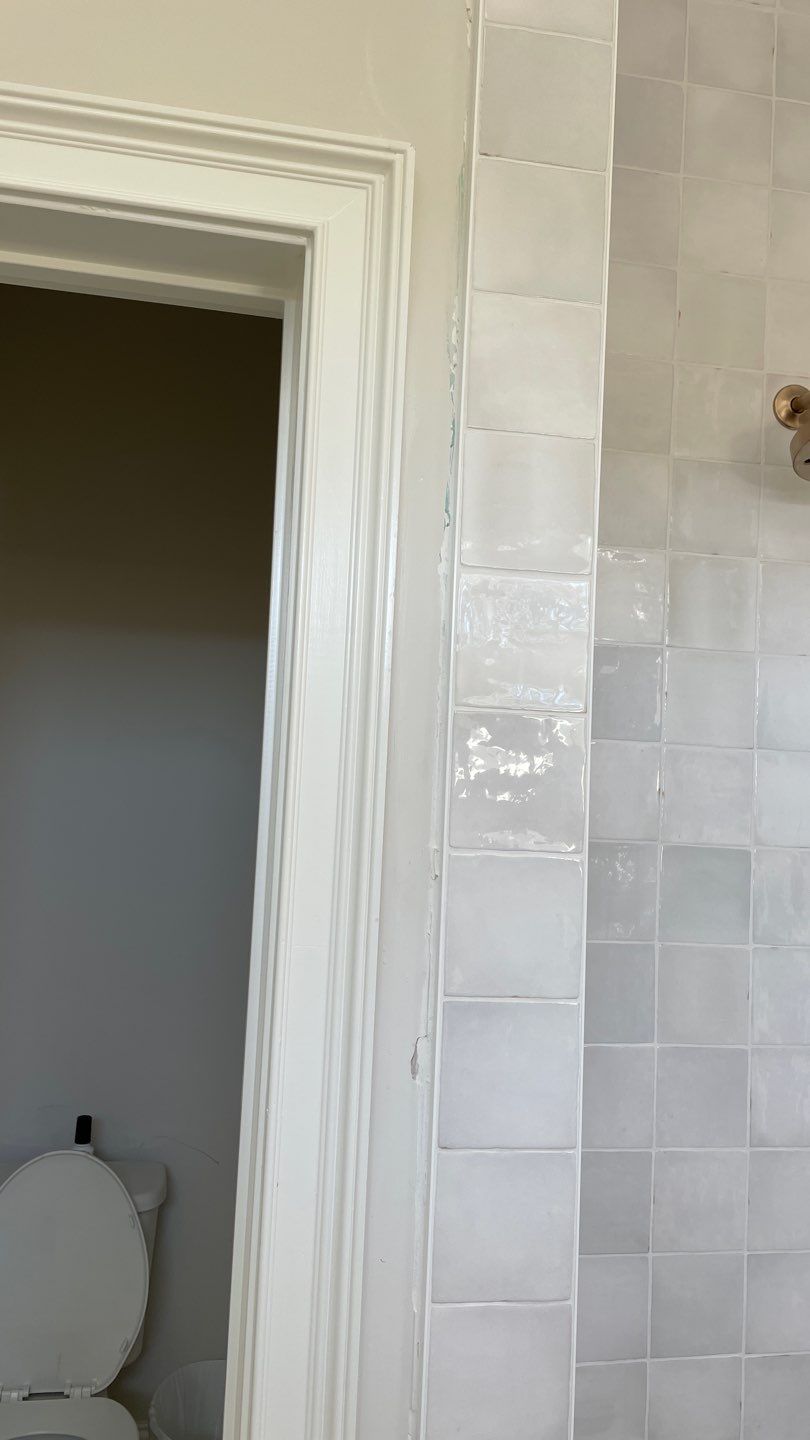 Glamorous Tile Shower Remodel by Footprints Floors of East Atlanta