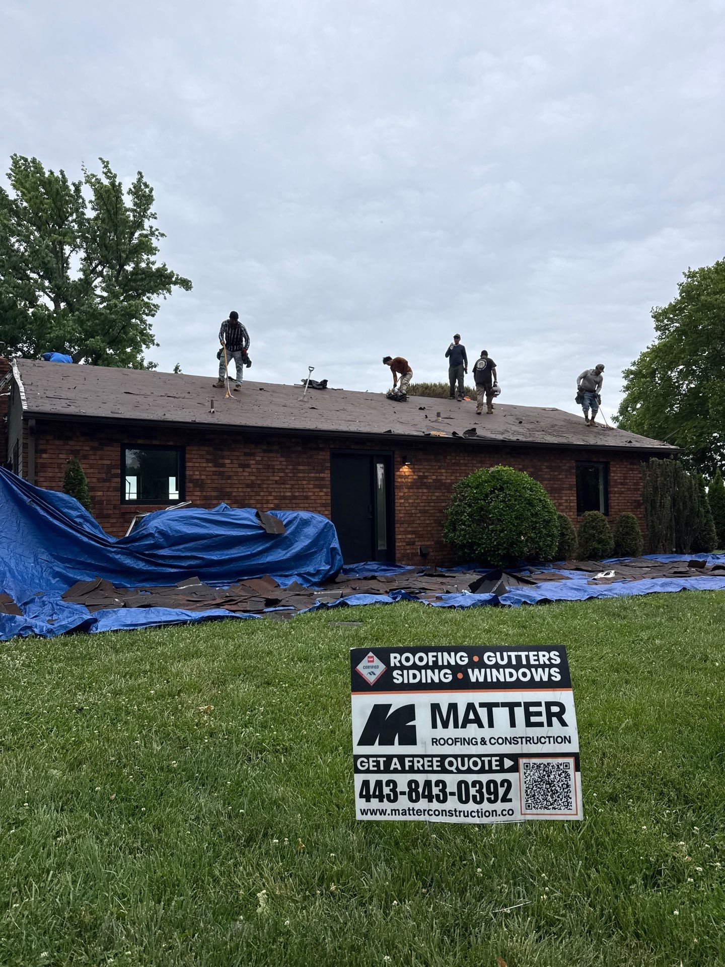 Residential Roofing Installation using Standing Seam Metal Roof | Mechanically Fastened | 24 Gauge by Matter Construction, LLC
