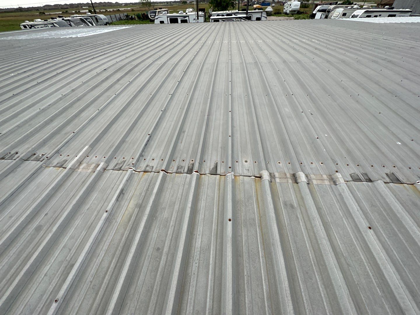 Commercial Roofing Repair using Coating Roof Repair by Galvan Roofing and Construction