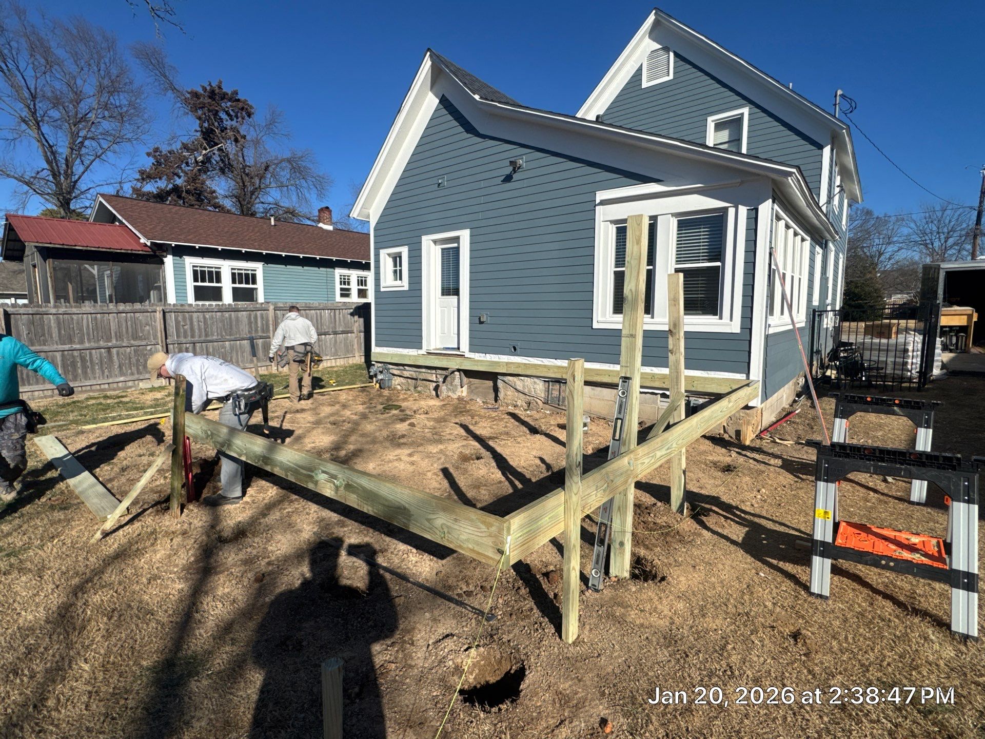 Siding, New Deck and Paint - Rogers by Complete Roofing and Restoration Solutions