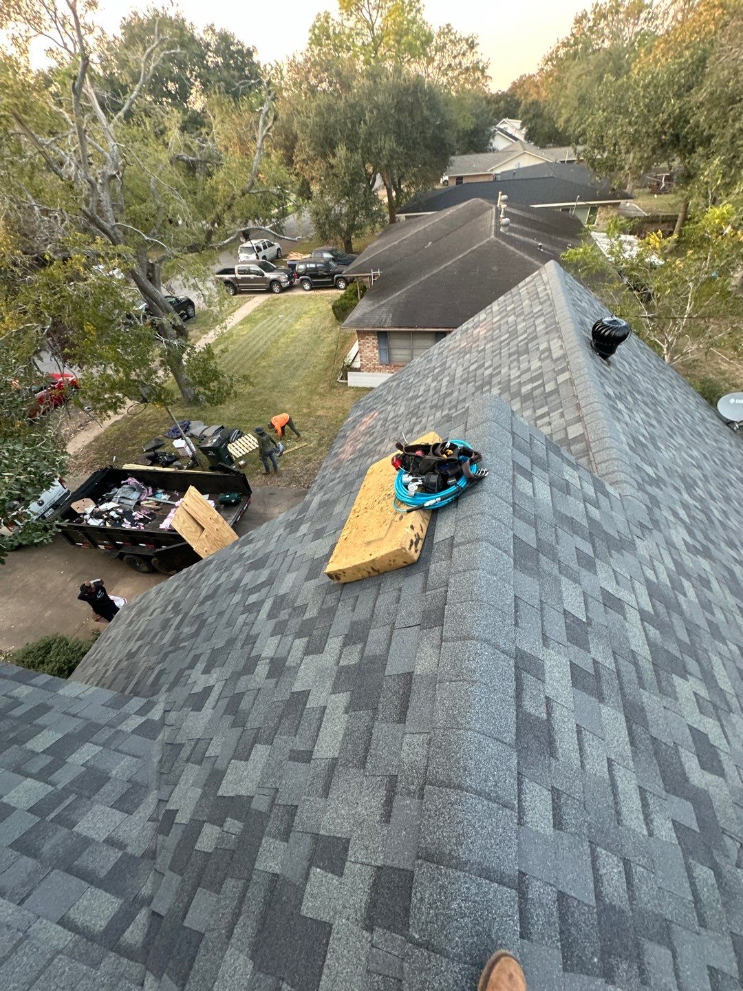 Residential Roofing Repair using Owen's Corning Duration (Lifetime) Shingles by Roof Repair Company